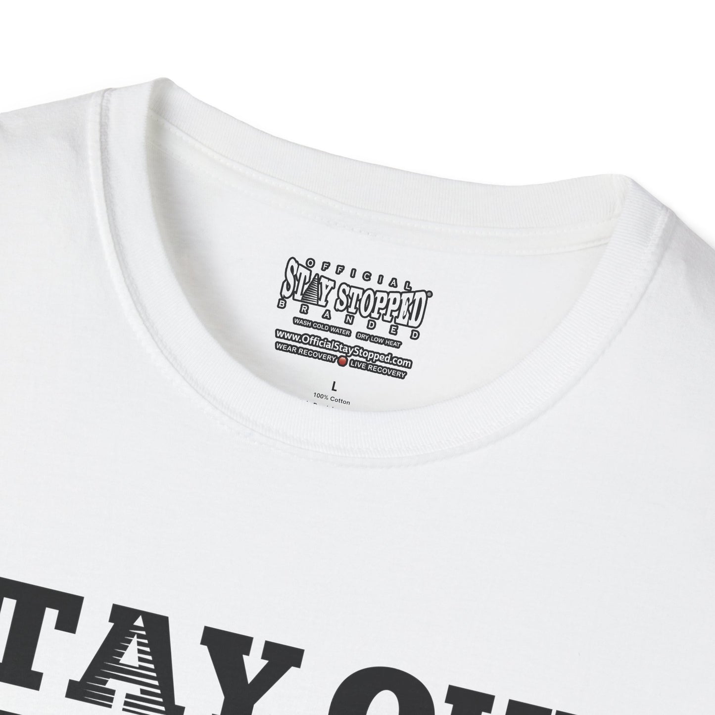 STAY OUT …OWN WAY Unisex Softstyle T-Shirt