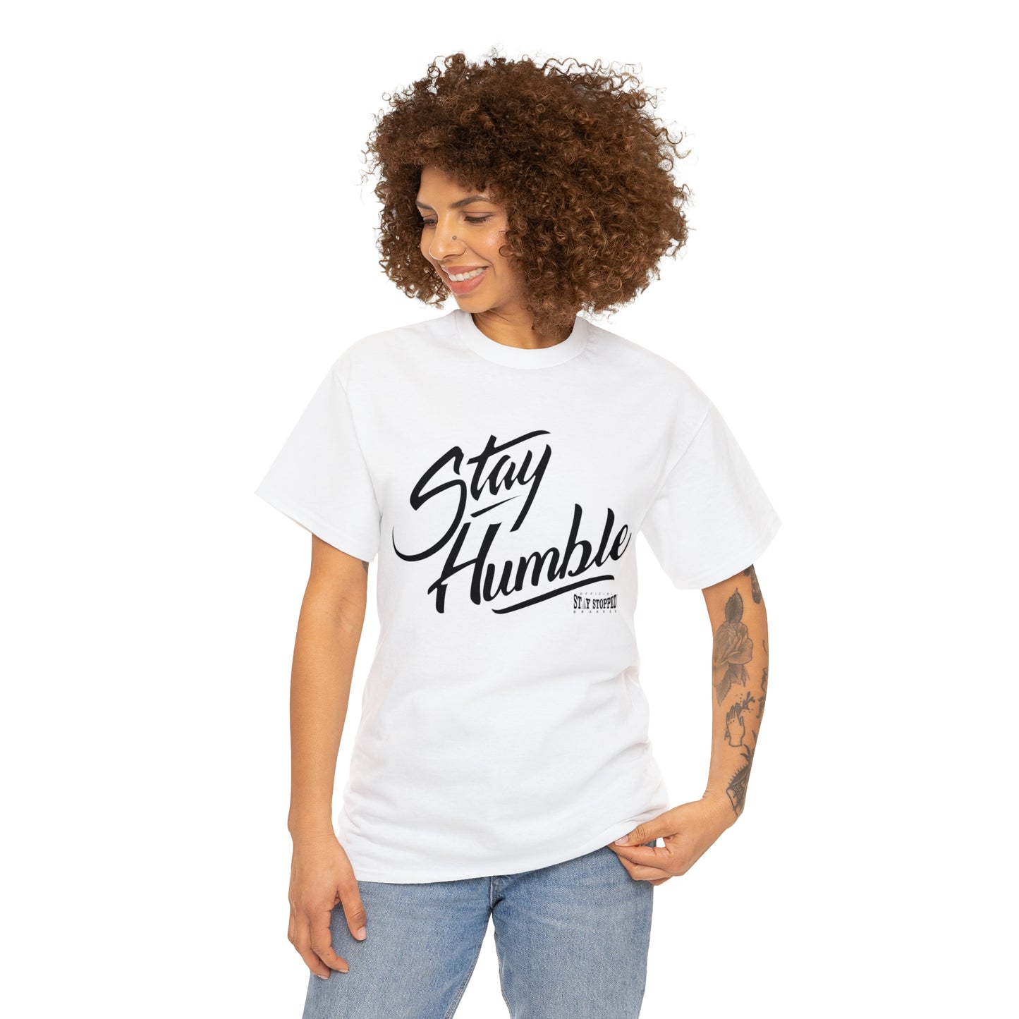 New Stay Humble Unisex Heavy Cotton Tee