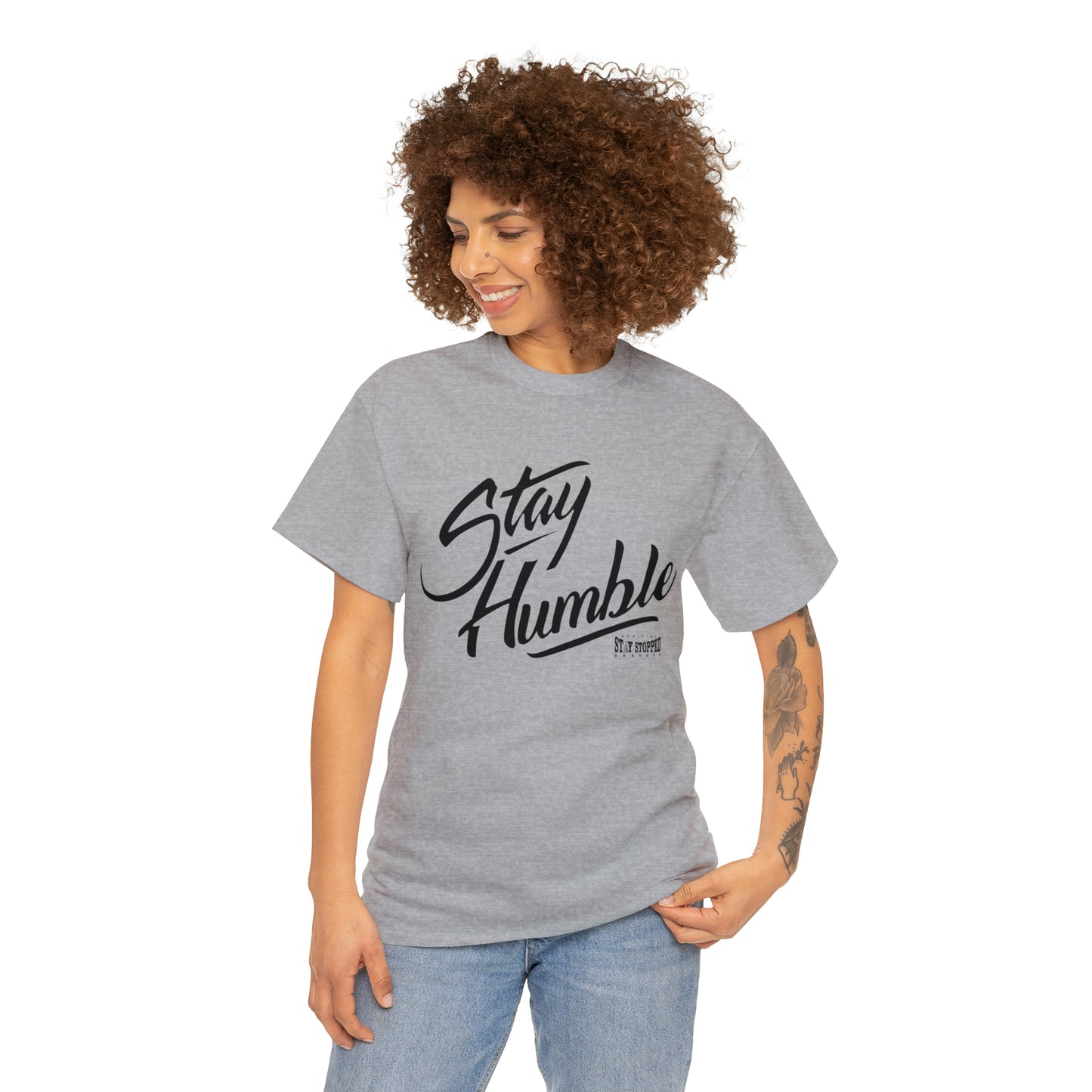 New Stay Humble Unisex Heavy Cotton Tee