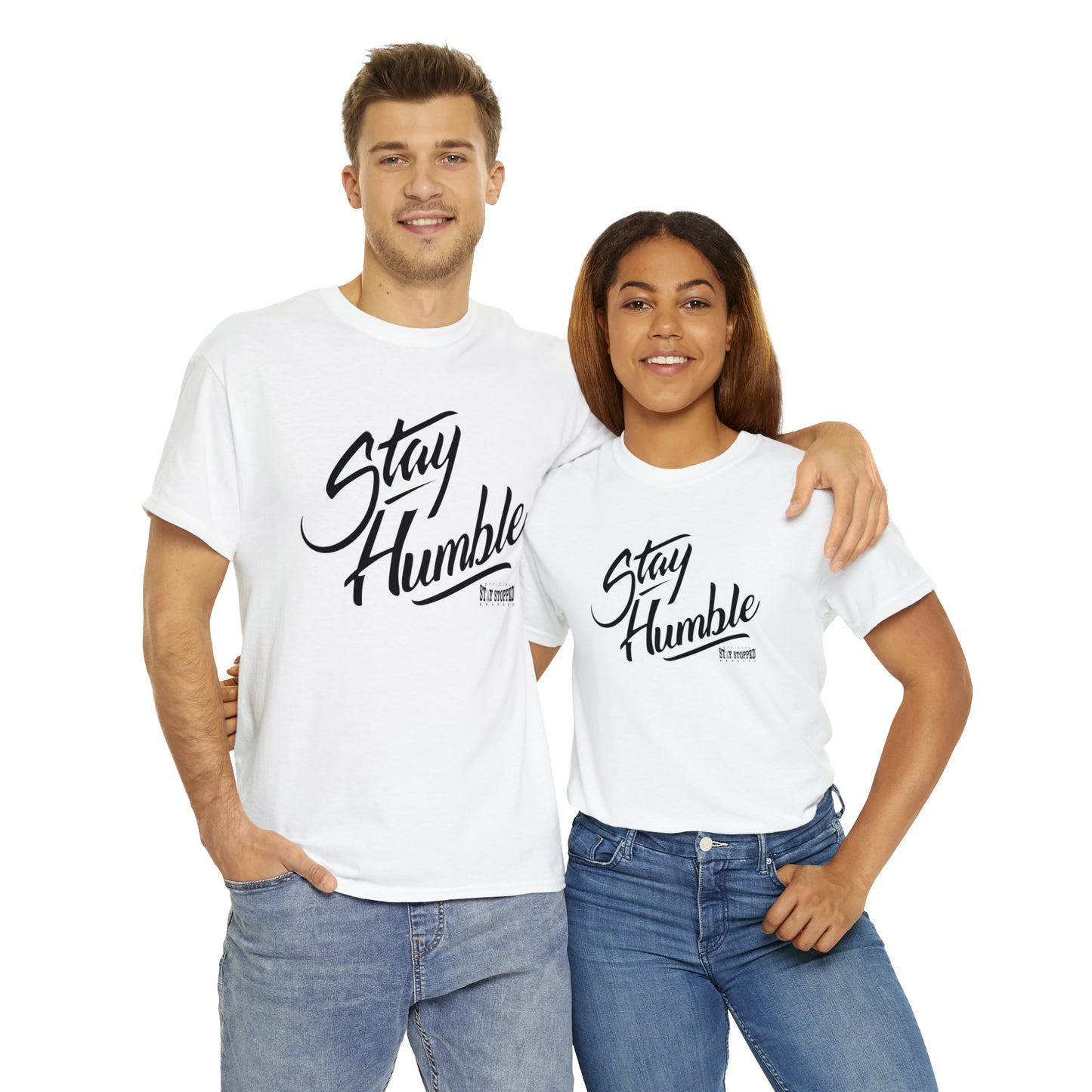 New Stay Humble Unisex Heavy Cotton Tee