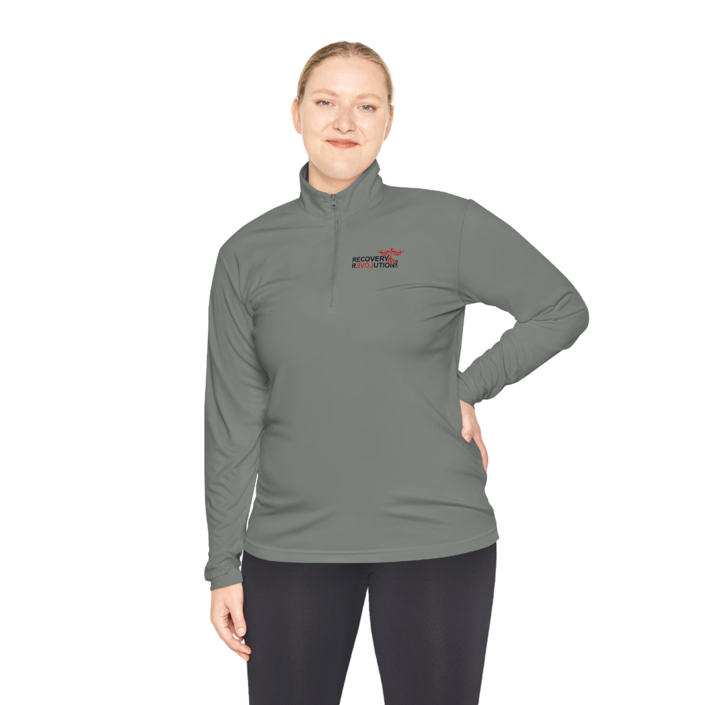 Recovery Revolution Unisex Quarter-Zip Pullover