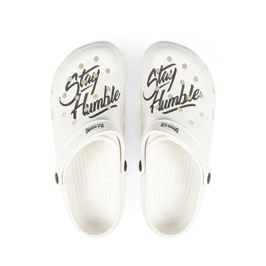 Stay Humble EVA Foam Rubber Shoes (AOP)