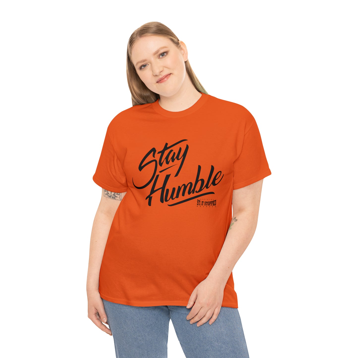New Stay Humble Unisex Heavy Cotton Tee