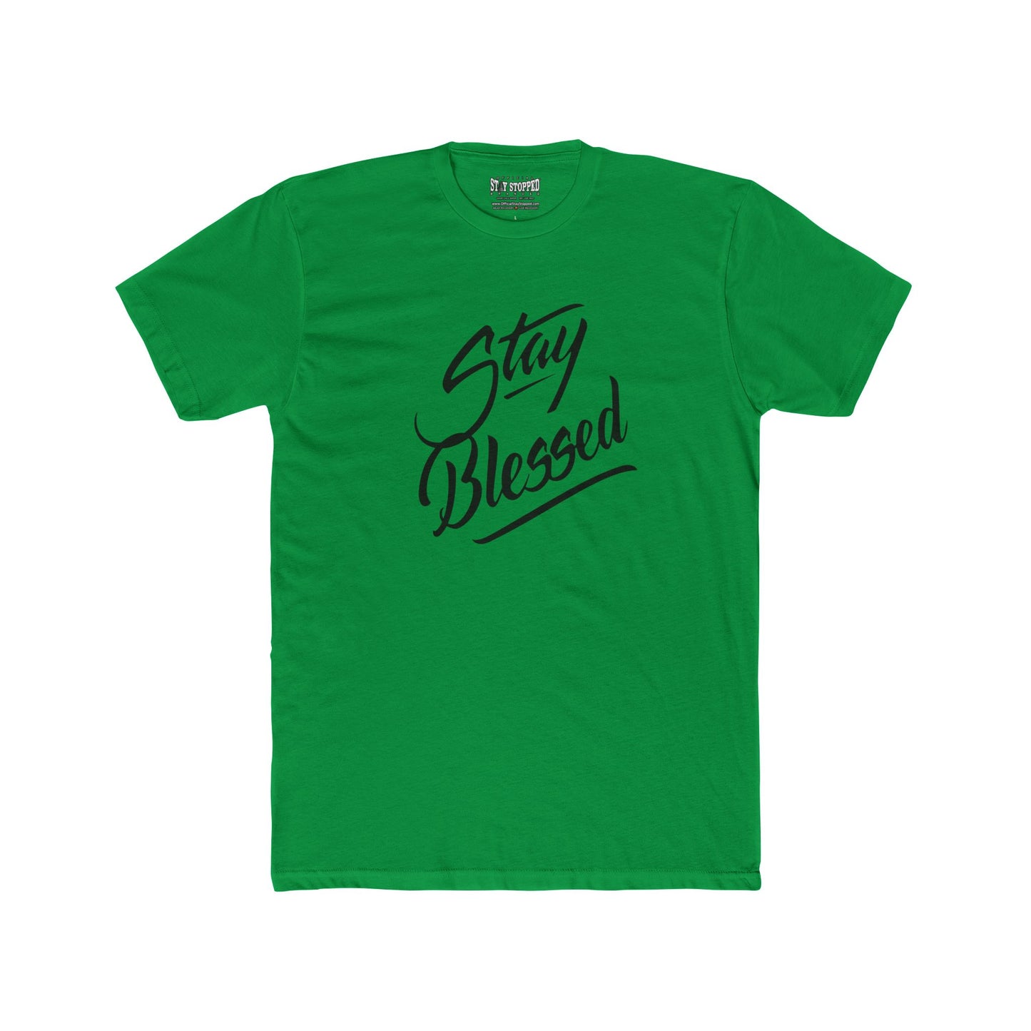 STAY BLESSED Cozy Unisex Cotton Crew Tee - Perfect for Casual Outings & Everyday Wear