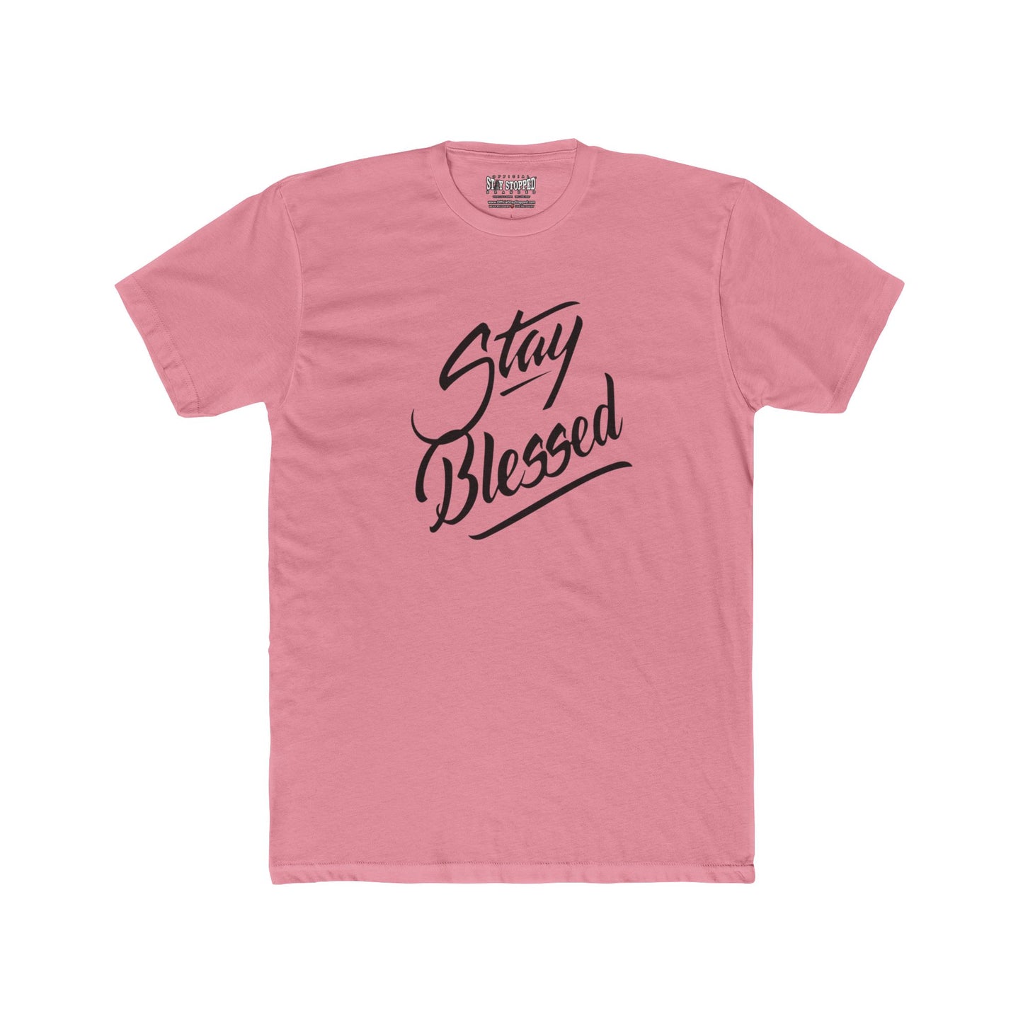 STAY BLESSED Cozy Unisex Cotton Crew Tee - Perfect for Casual Outings & Everyday Wear