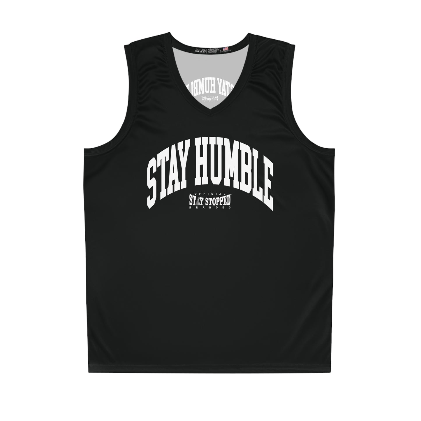 STAY HUMBLE Basketball Jersey (AOP)