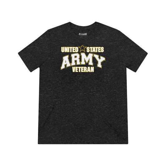 US ARMY VETERAN Unisex Triblend Tee