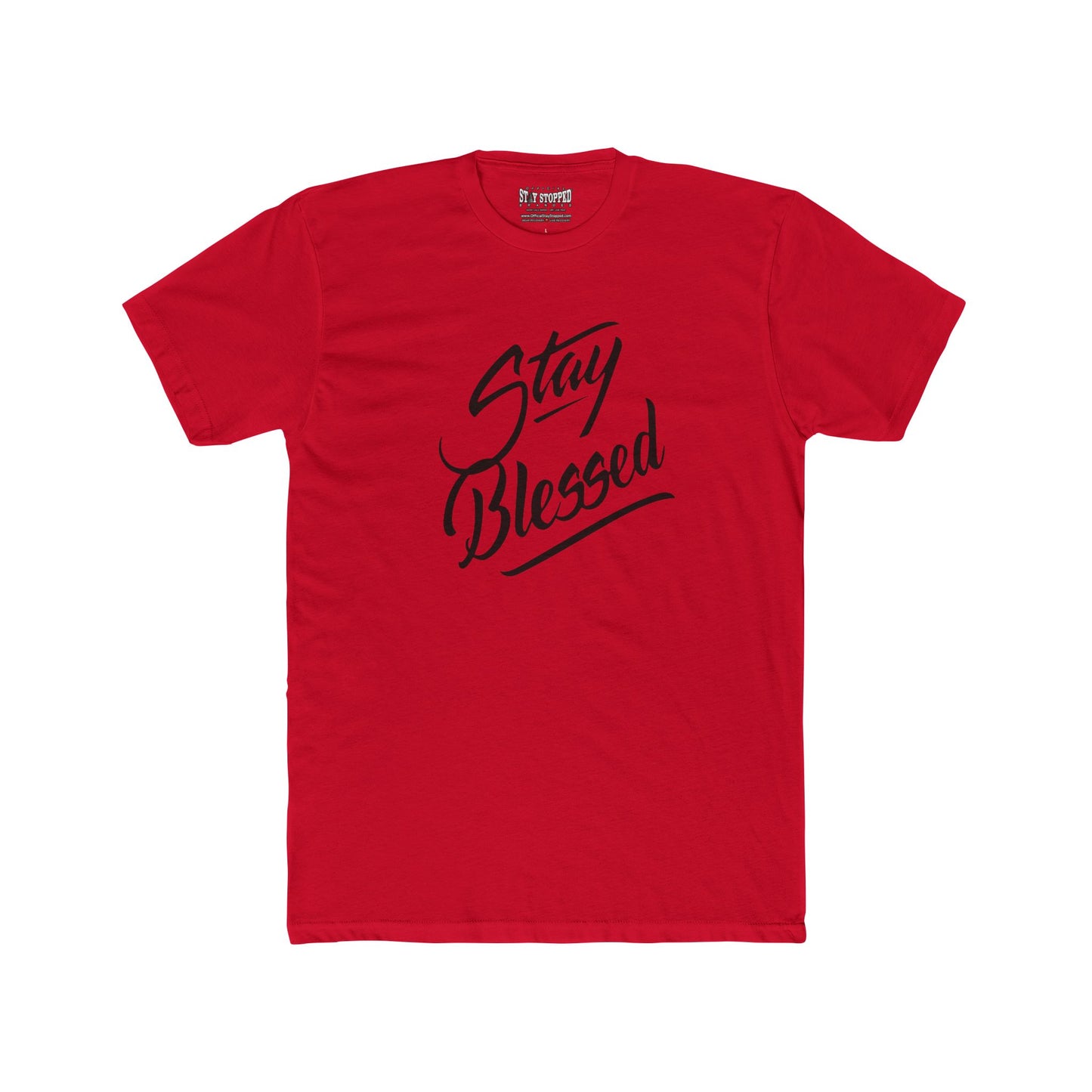 STAY BLESSED Cozy Unisex Cotton Crew Tee - Perfect for Casual Outings & Everyday Wear