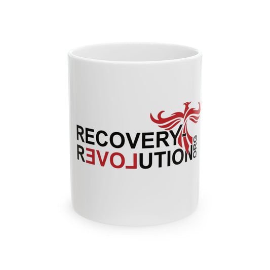 Recovery Revolution Ceramic Mug, (11oz, 15oz)