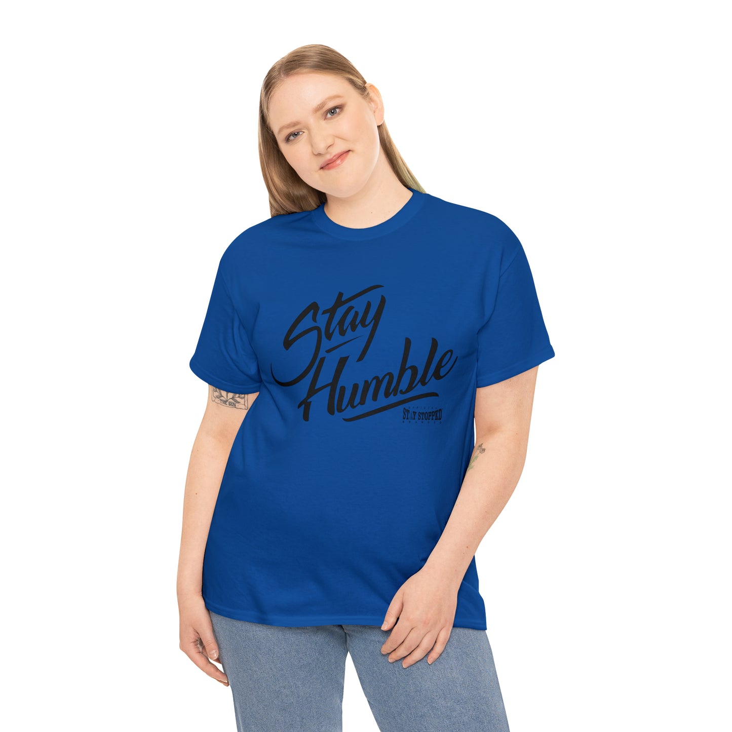 New Stay Humble Unisex Heavy Cotton Tee