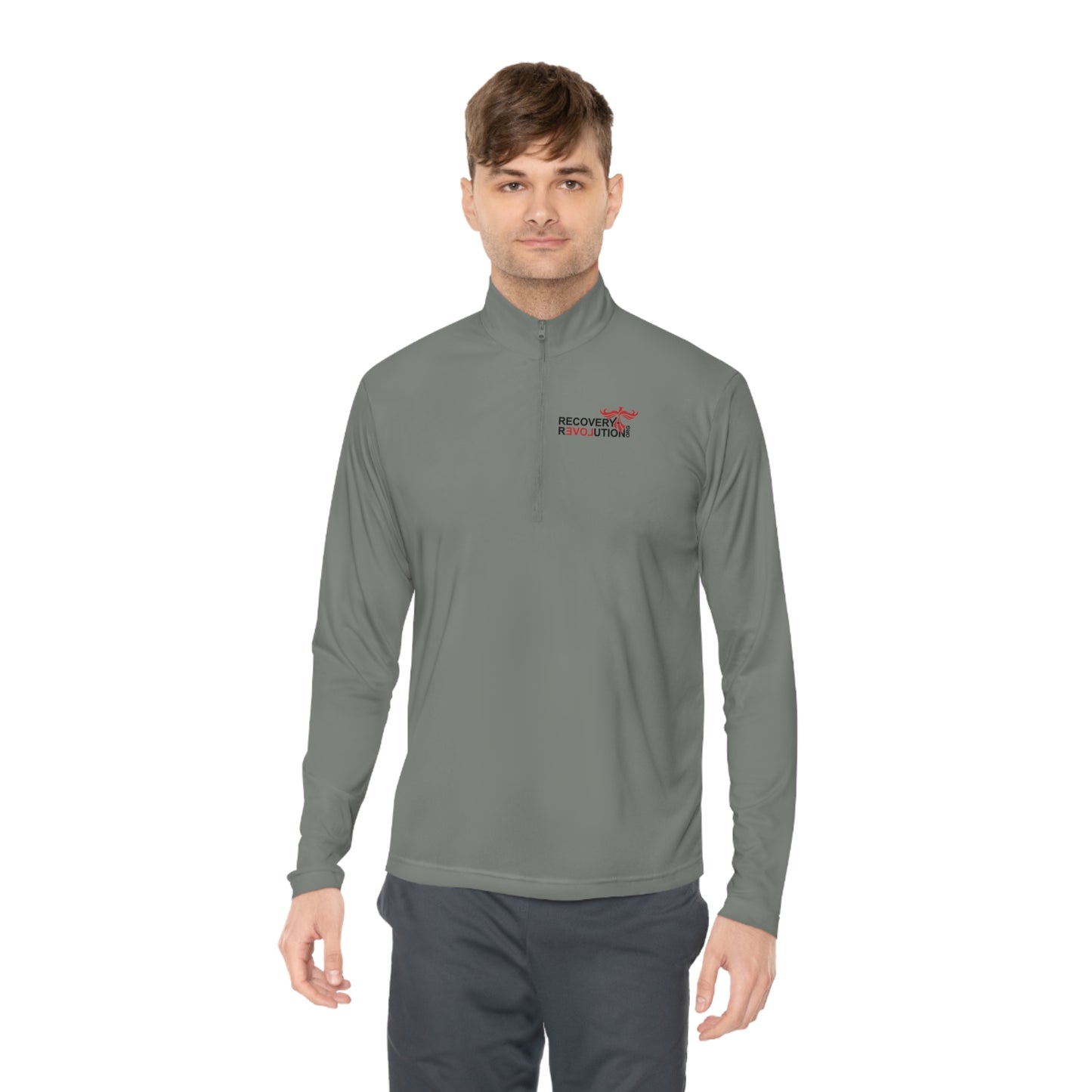 Recovery Revolution Unisex Quarter-Zip Pullover