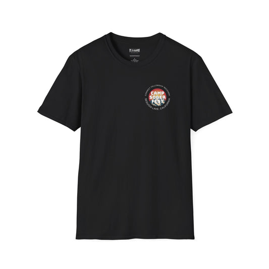 Sequoia Lake CAMP SOBER FEST Unisex Softstyle T-Shirt