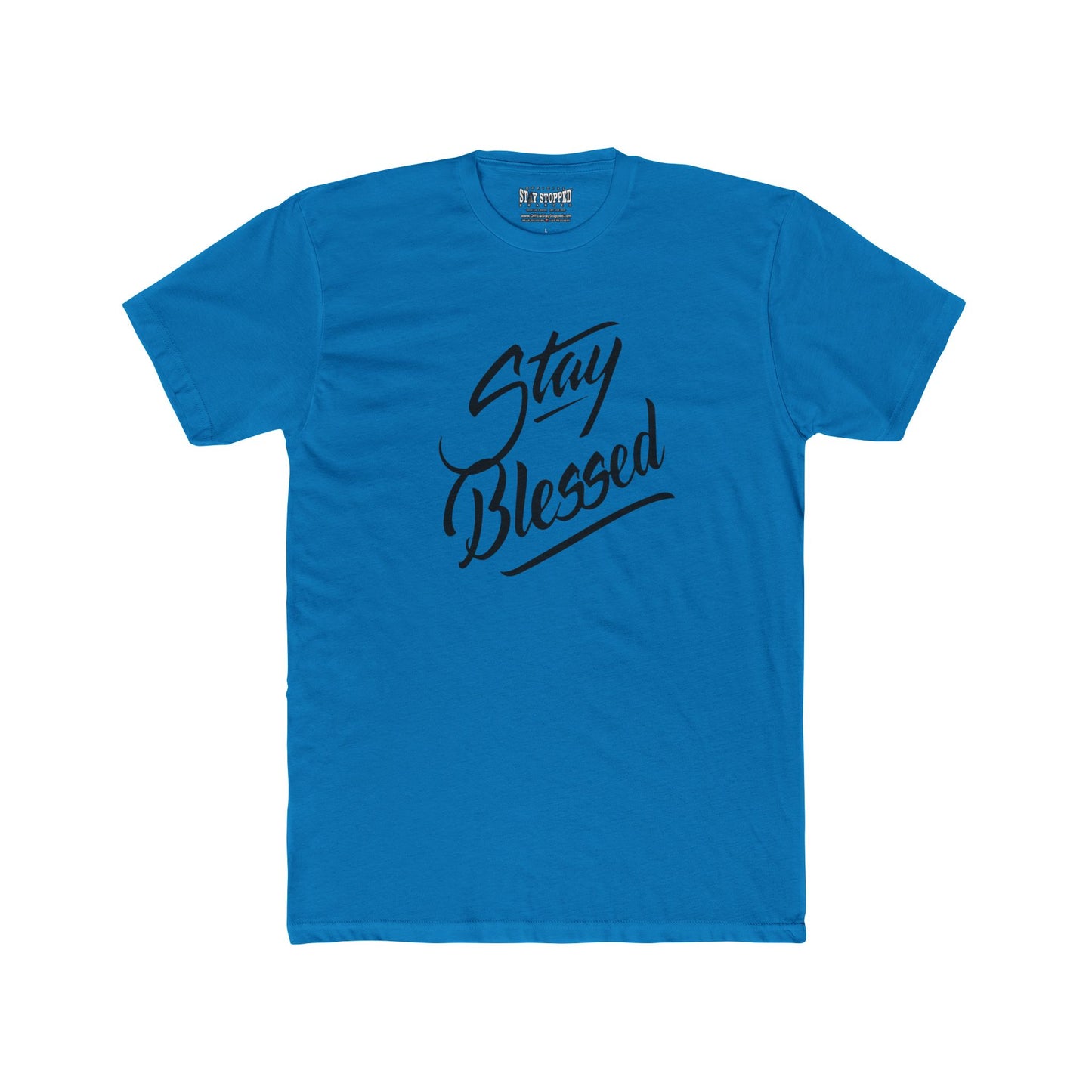 STAY BLESSED Cozy Unisex Cotton Crew Tee - Perfect for Casual Outings & Everyday Wear