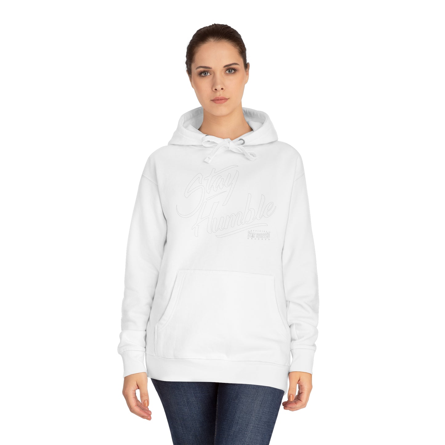 NEW Stay Humble FULL FRONT-Unisex Fleece Hoodie