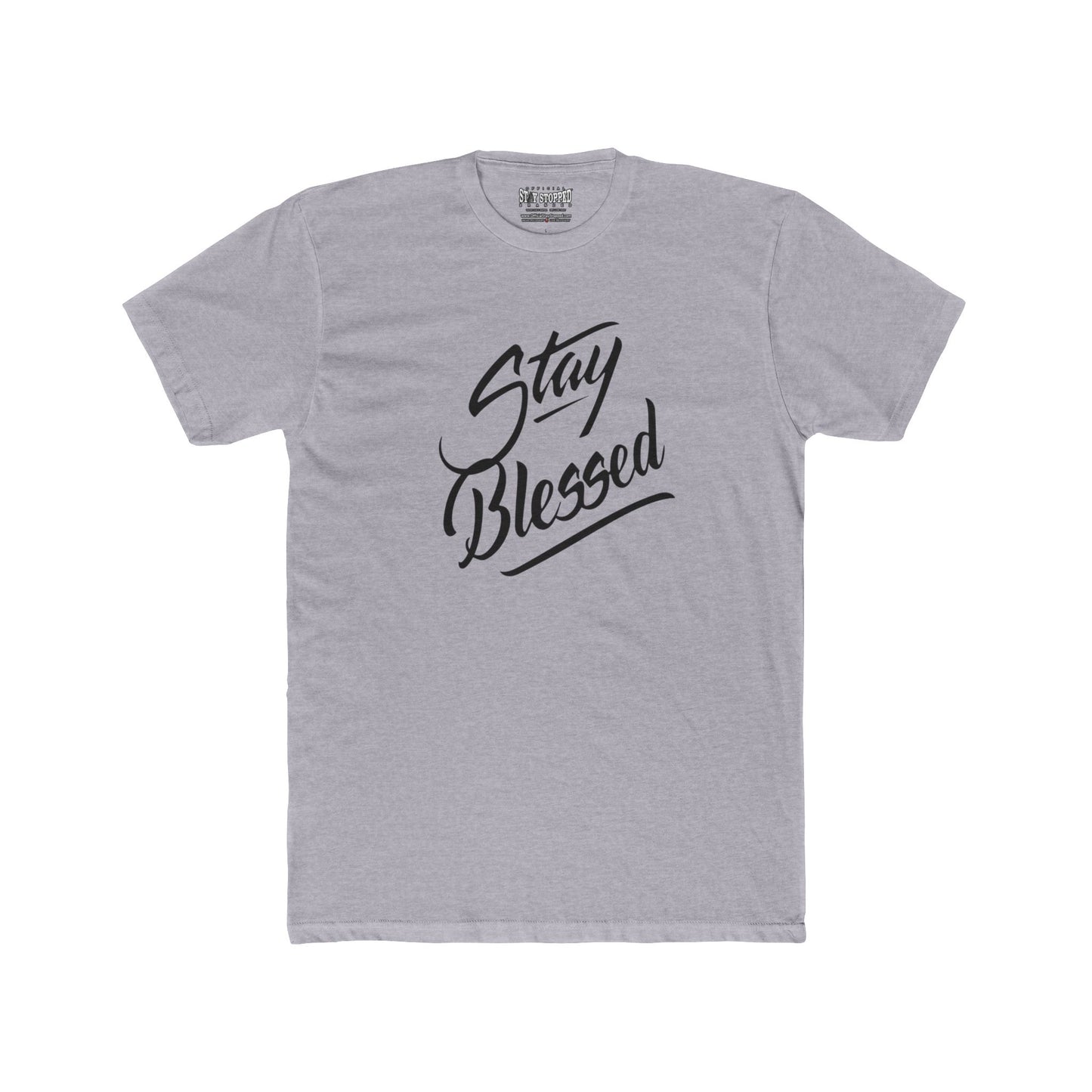 STAY BLESSED Cozy Unisex Cotton Crew Tee - Perfect for Casual Outings & Everyday Wear