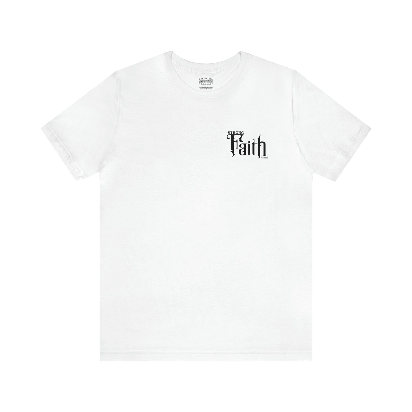NEW - STRONG FAITH - 5 colors Unisex Jersey Short Sleeve Tee