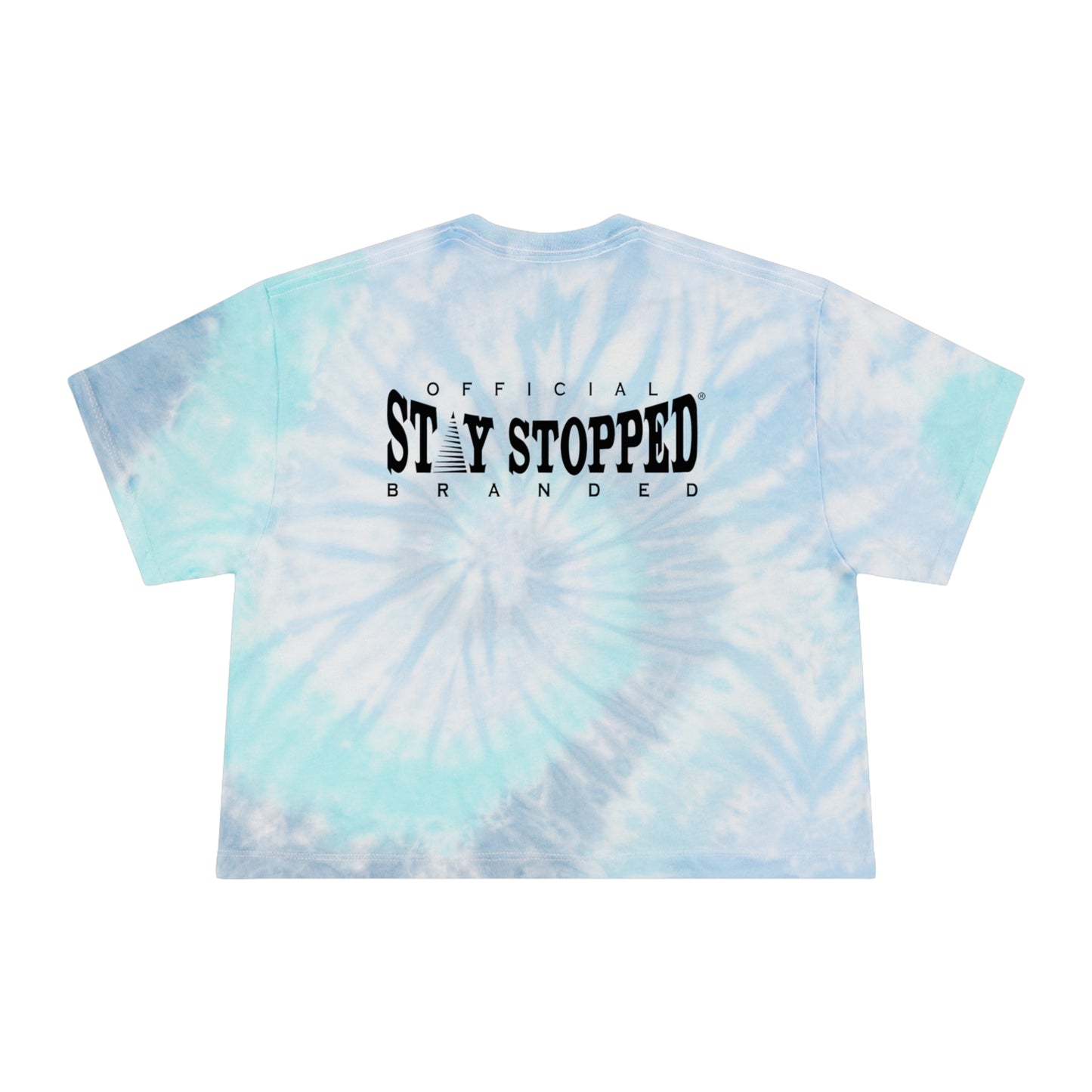 New Stay Humble Women's Tie-Dye Crop Tee