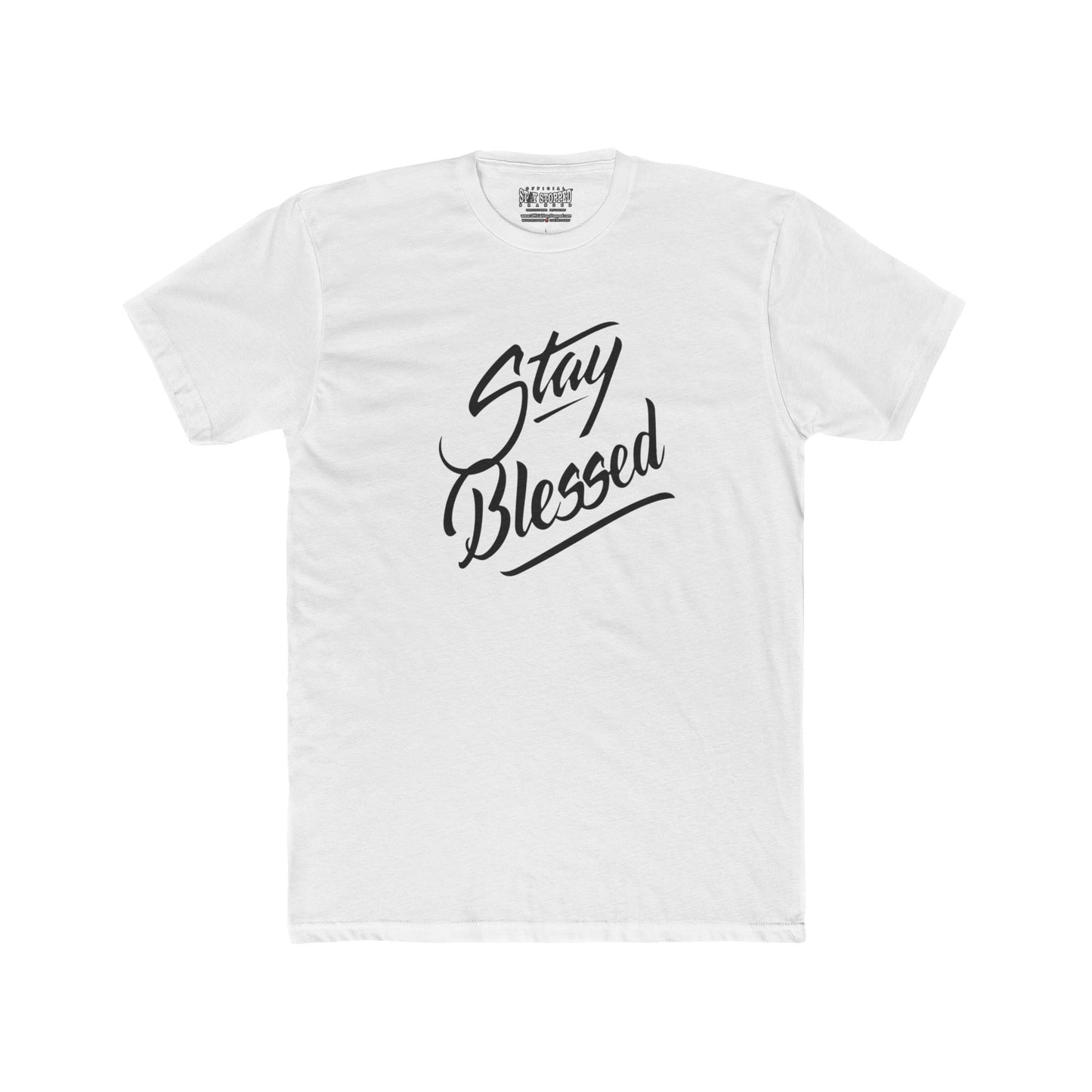 STAY BLESSED Cozy Unisex Cotton Crew Tee - Perfect for Casual Outings & Everyday Wear