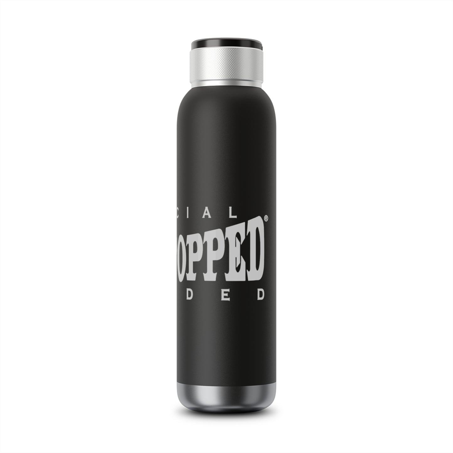 New-Official StayStopped Soundwave Copper Vacuum Audio Bottle 22oz