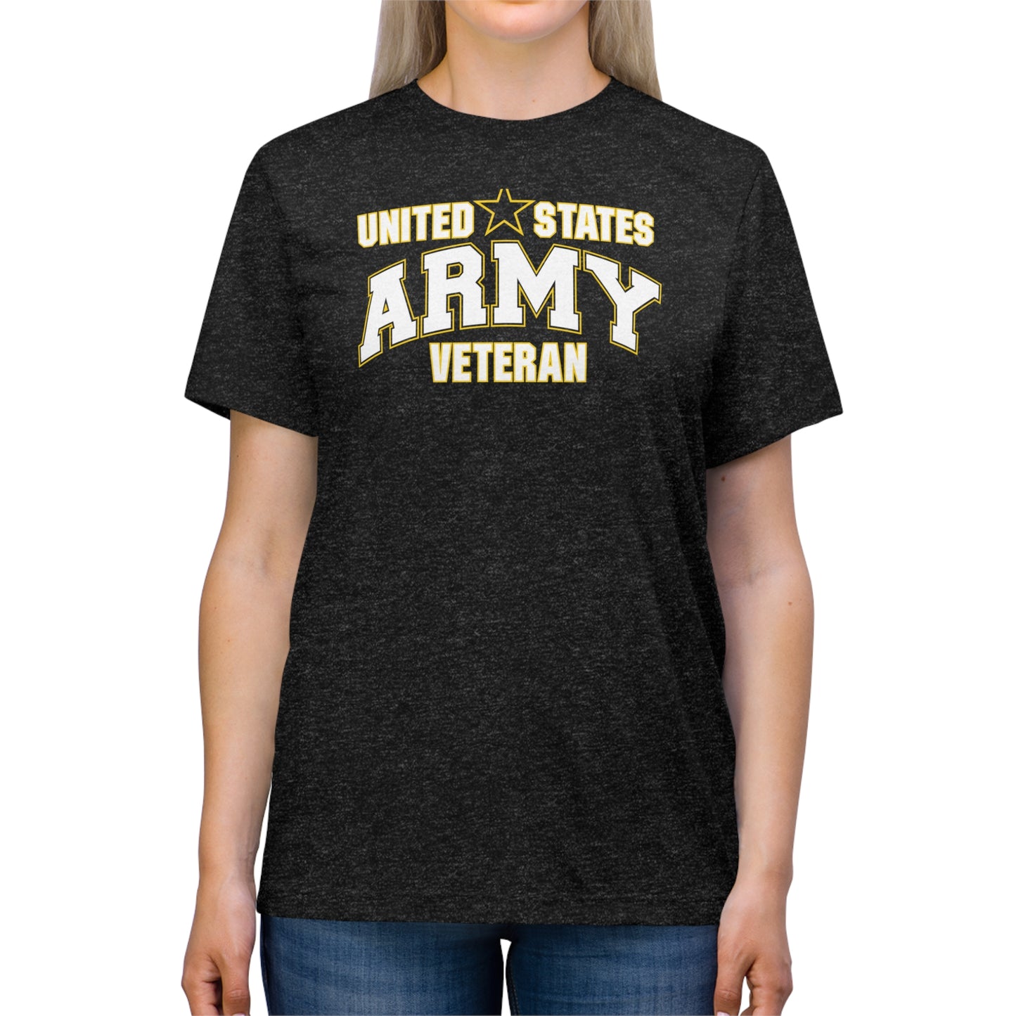 US ARMY VETERAN Unisex Triblend Tee