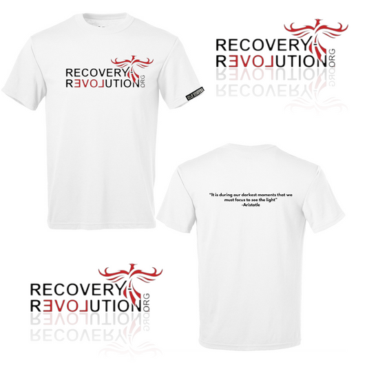 Recovery Revolution White Tshirt