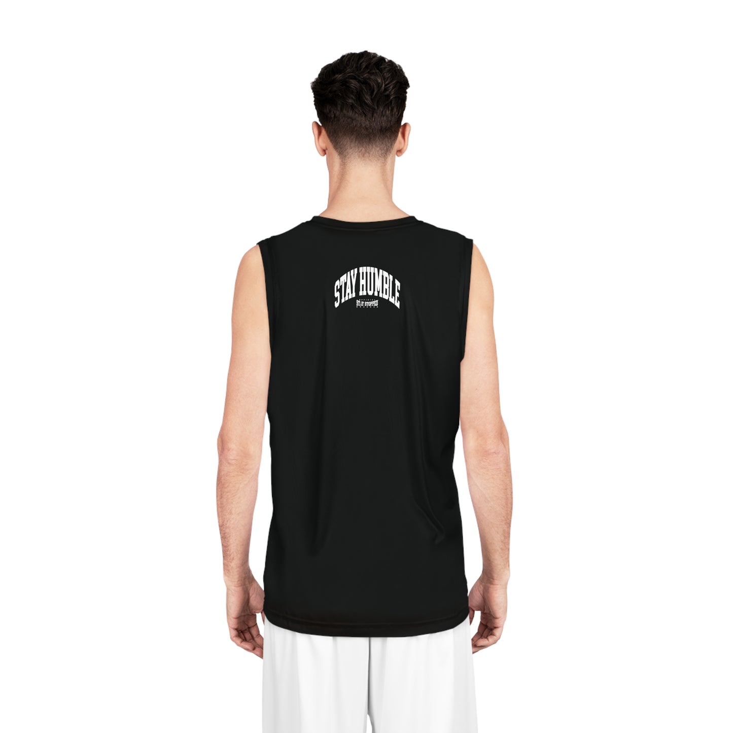 STAY HUMBLE Basketball Jersey (AOP)