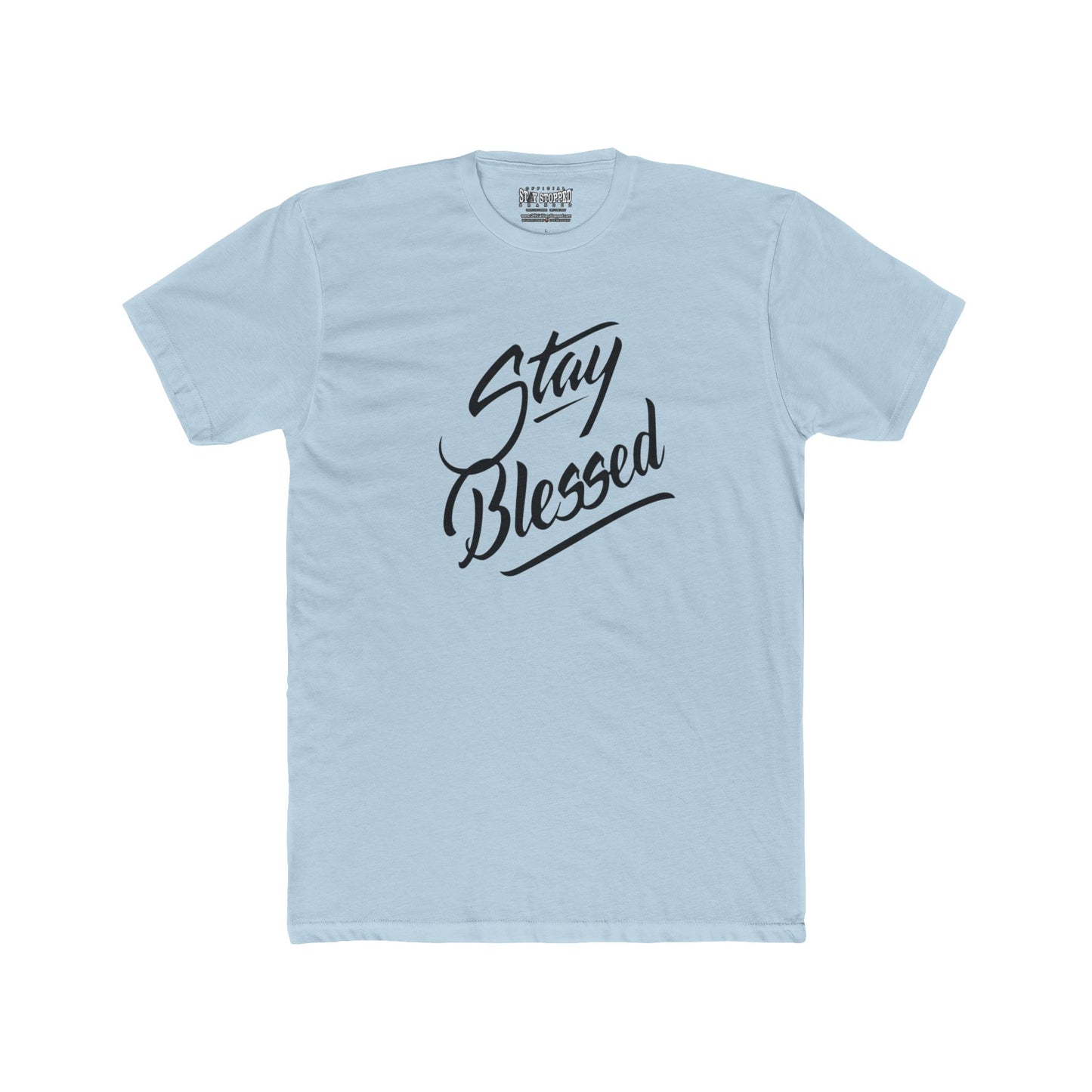 STAY BLESSED Cozy Unisex Cotton Crew Tee - Perfect for Casual Outings & Everyday Wear