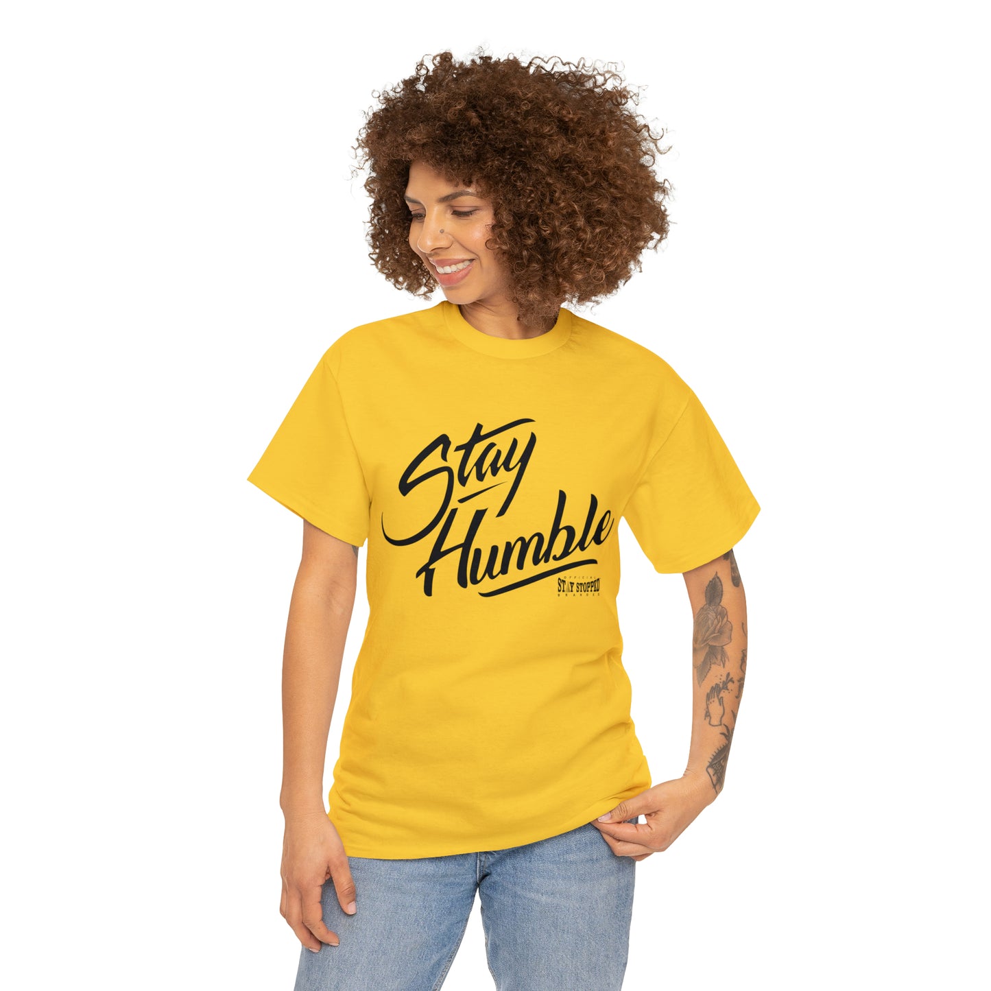 New Stay Humble Unisex Heavy Cotton Tee