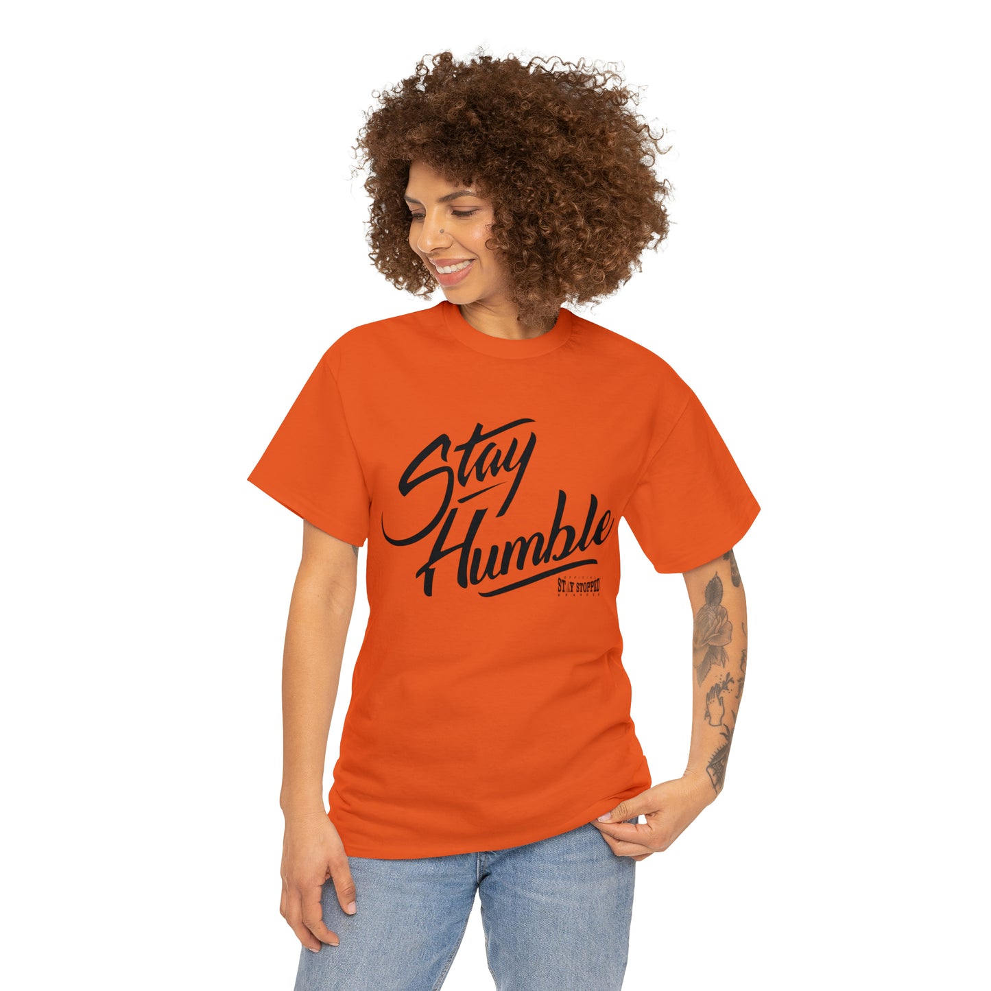 New Stay Humble Unisex Heavy Cotton Tee