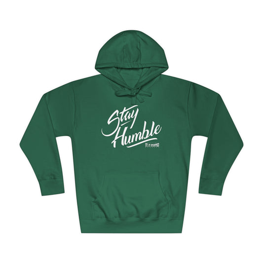 Military Green NEW Stay Humble Unisex Fleece Hoodie