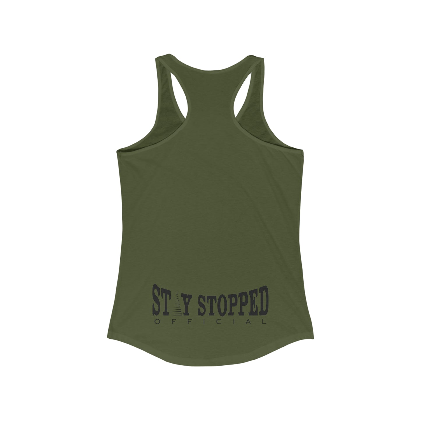 New Stay Humble StayStopped Women's StayStopped Racerback Tank