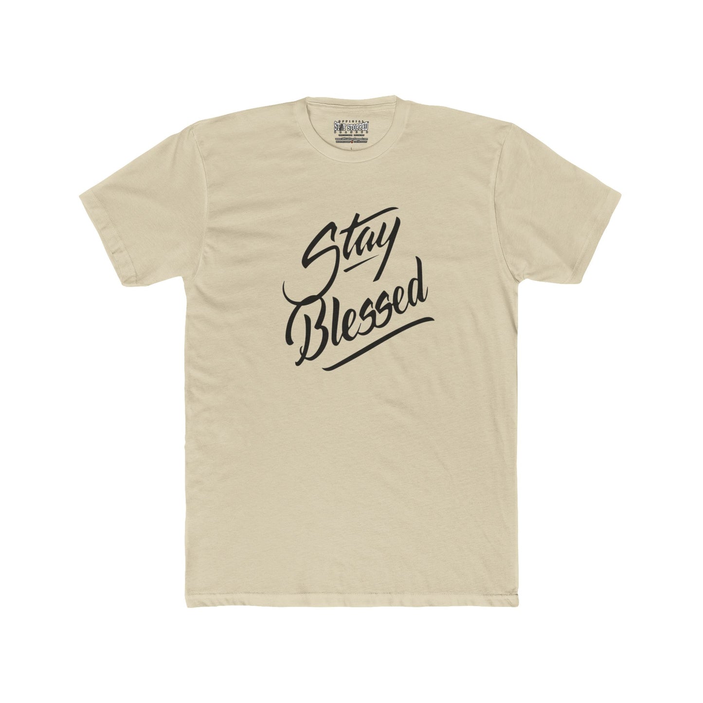 STAY BLESSED Cozy Unisex Cotton Crew Tee - Perfect for Casual Outings & Everyday Wear