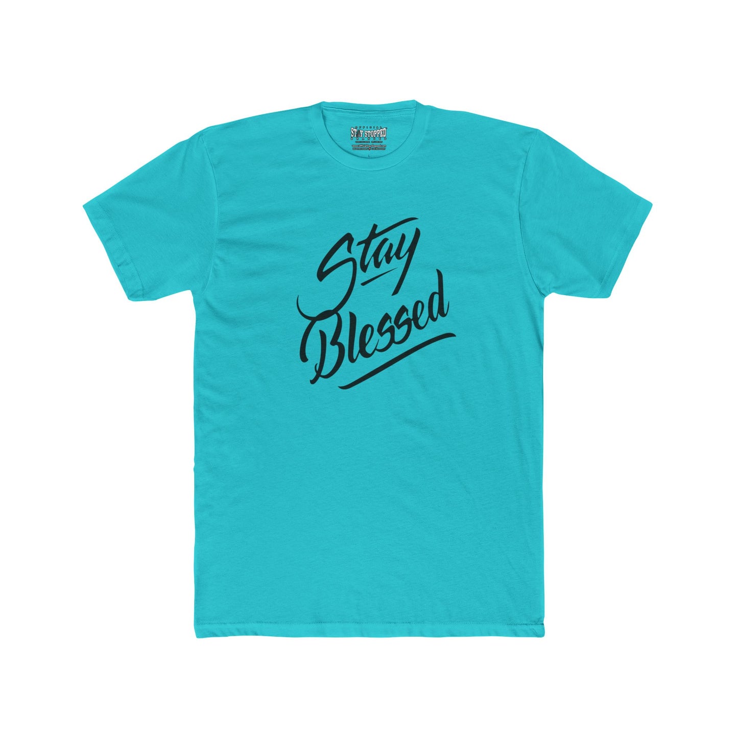 STAY BLESSED Cozy Unisex Cotton Crew Tee - Perfect for Casual Outings & Everyday Wear