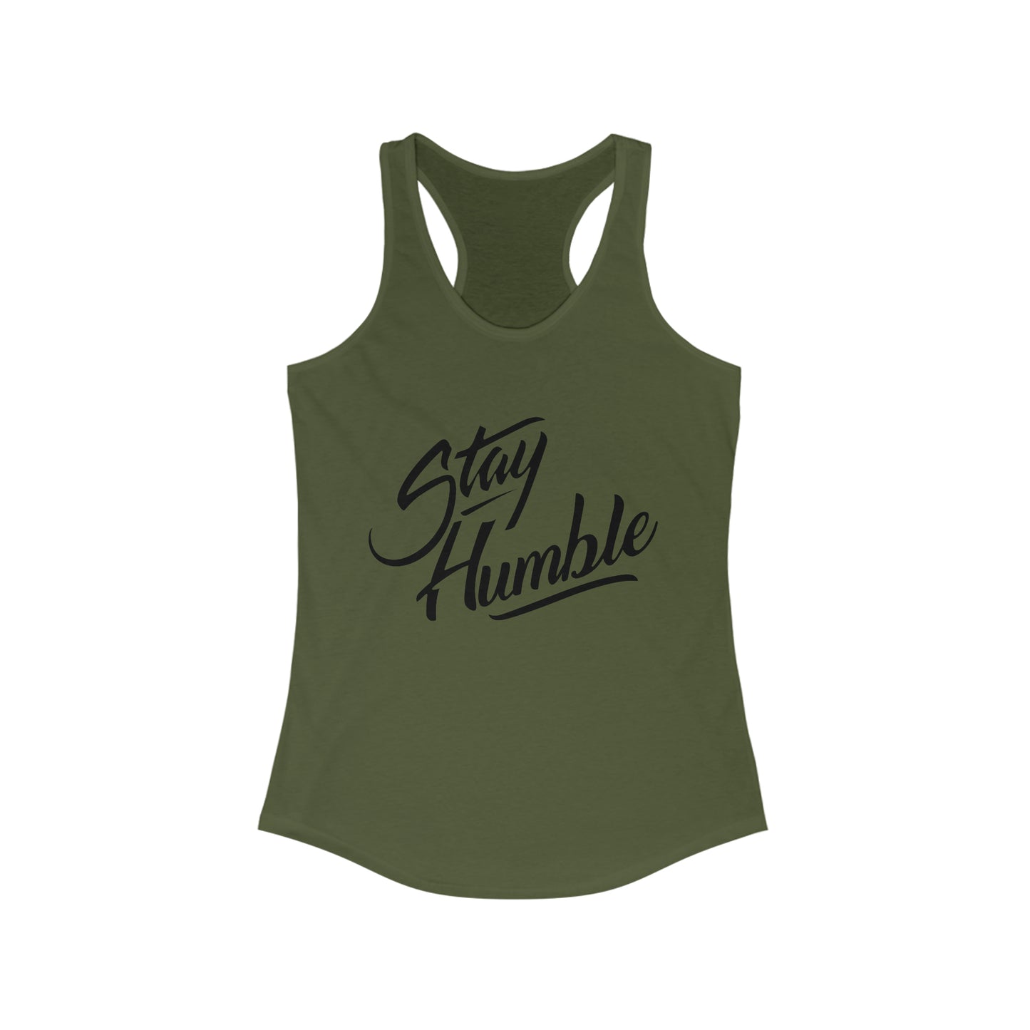 New Stay Humble StayStopped Women's StayStopped Racerback Tank