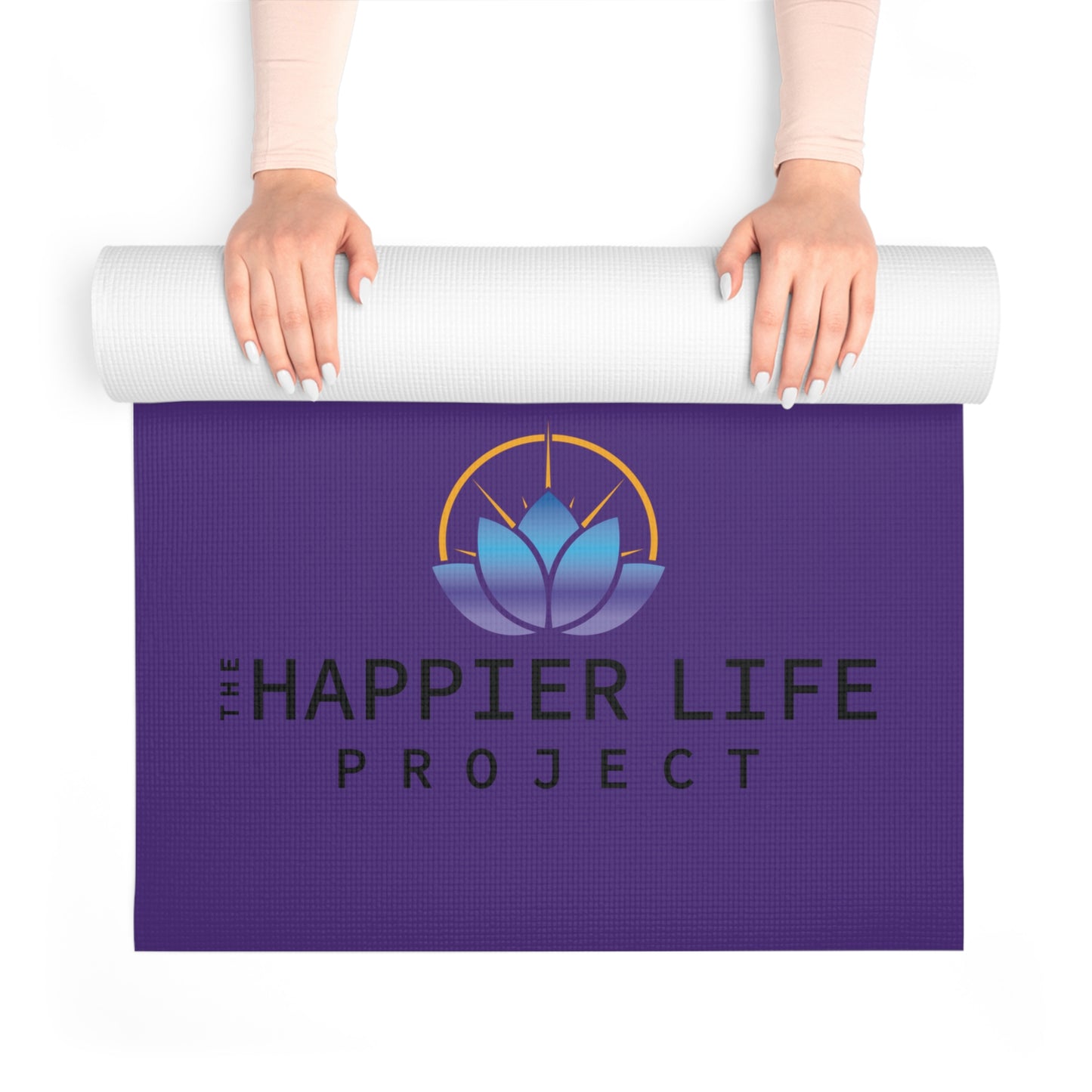 The Happier Life Project Foam Yoga Mat