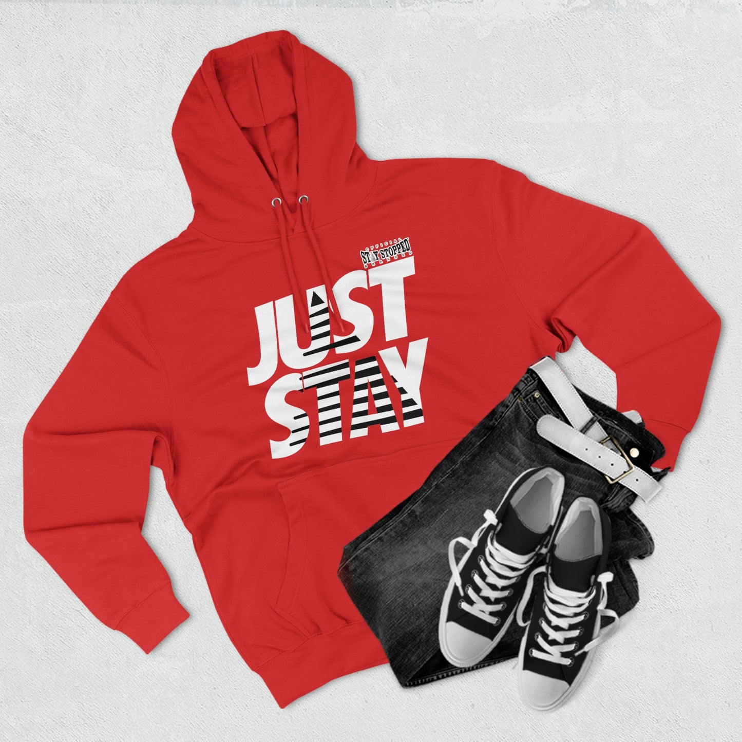 JustStay L7 Unisex Premium Pullover Hoodie