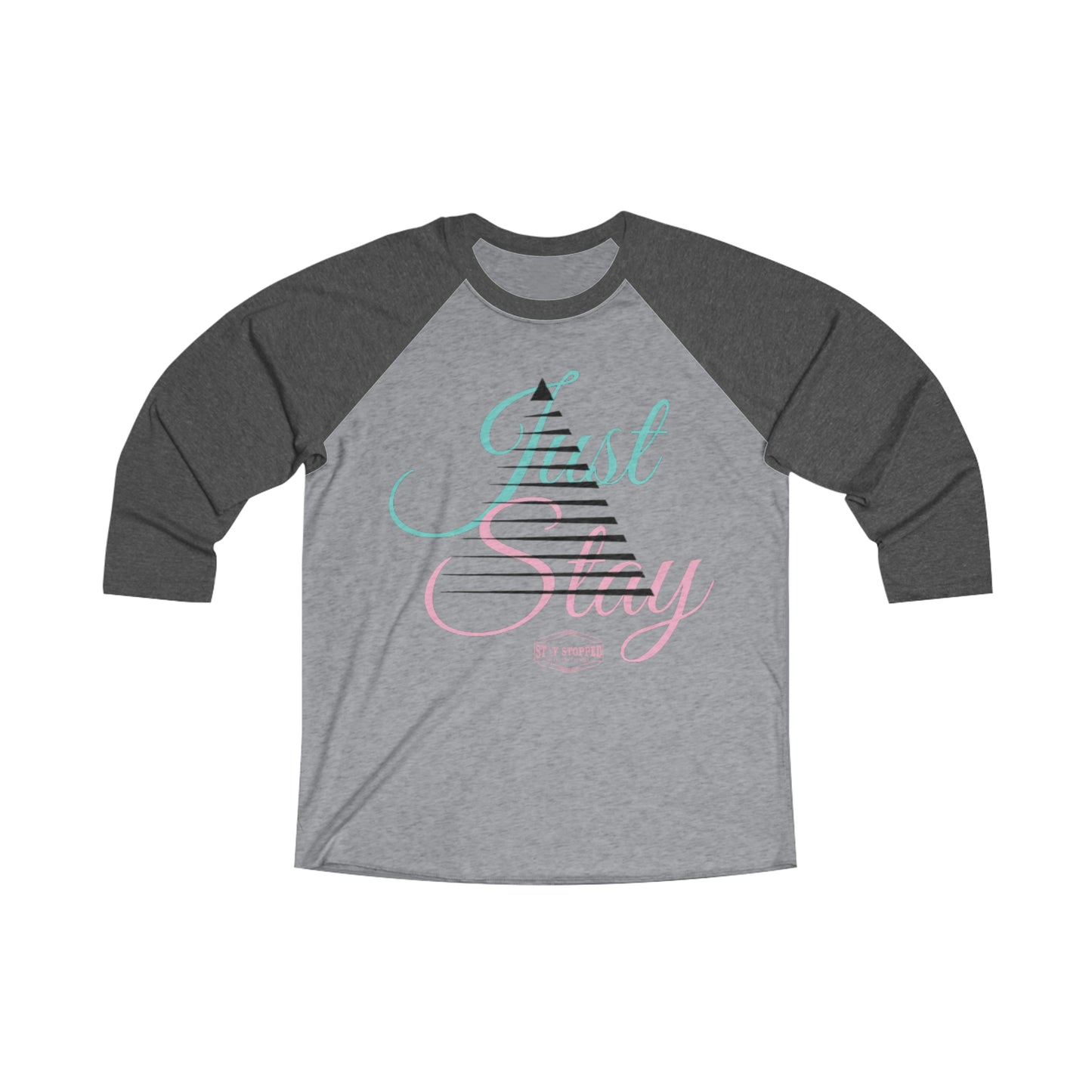 Unisex Tri-Blend 3\4 Raglan Tee
