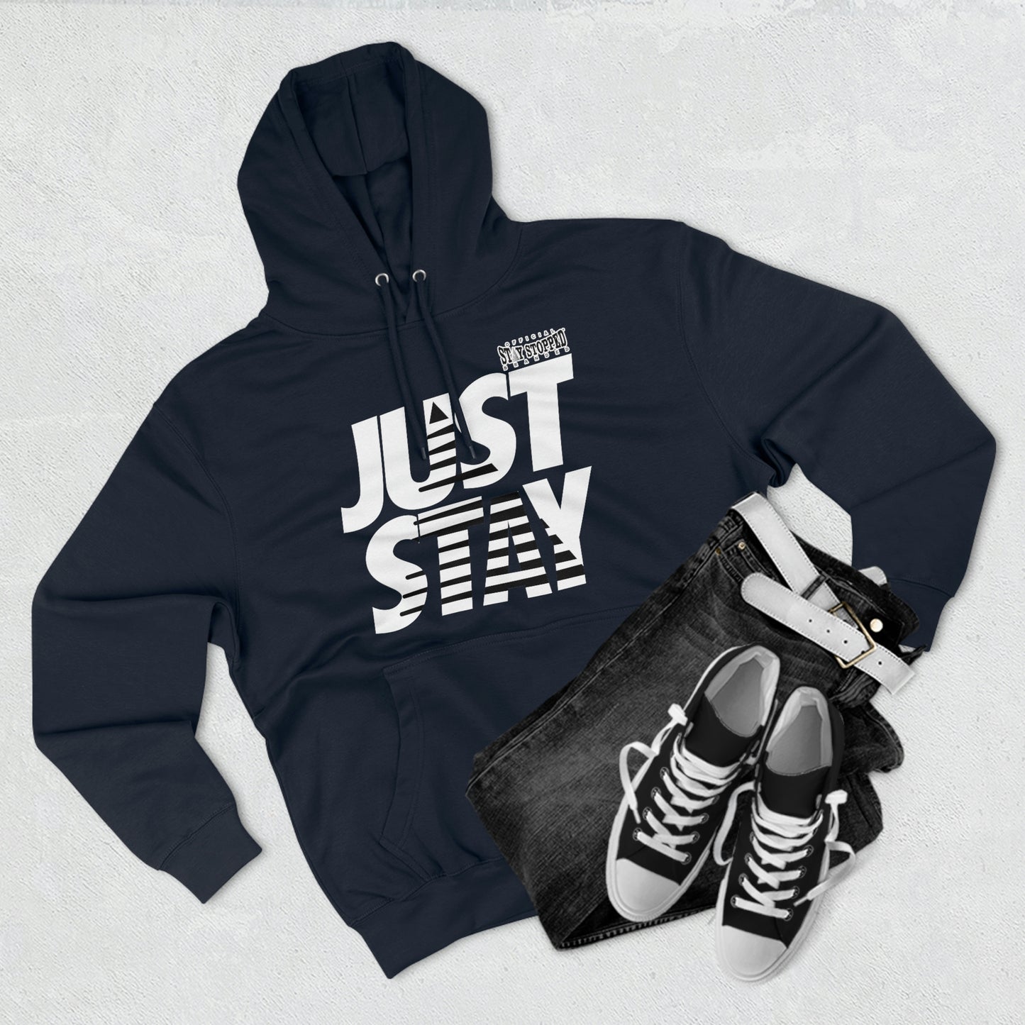 JustStay L7 Unisex Premium Pullover Hoodie