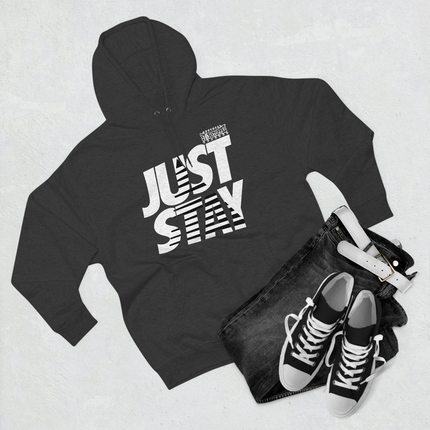 JustStay L7 Unisex Premium Pullover Hoodie