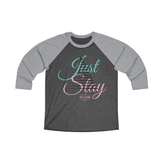 Unisex Tri-Blend 3\4 Raglan Tee