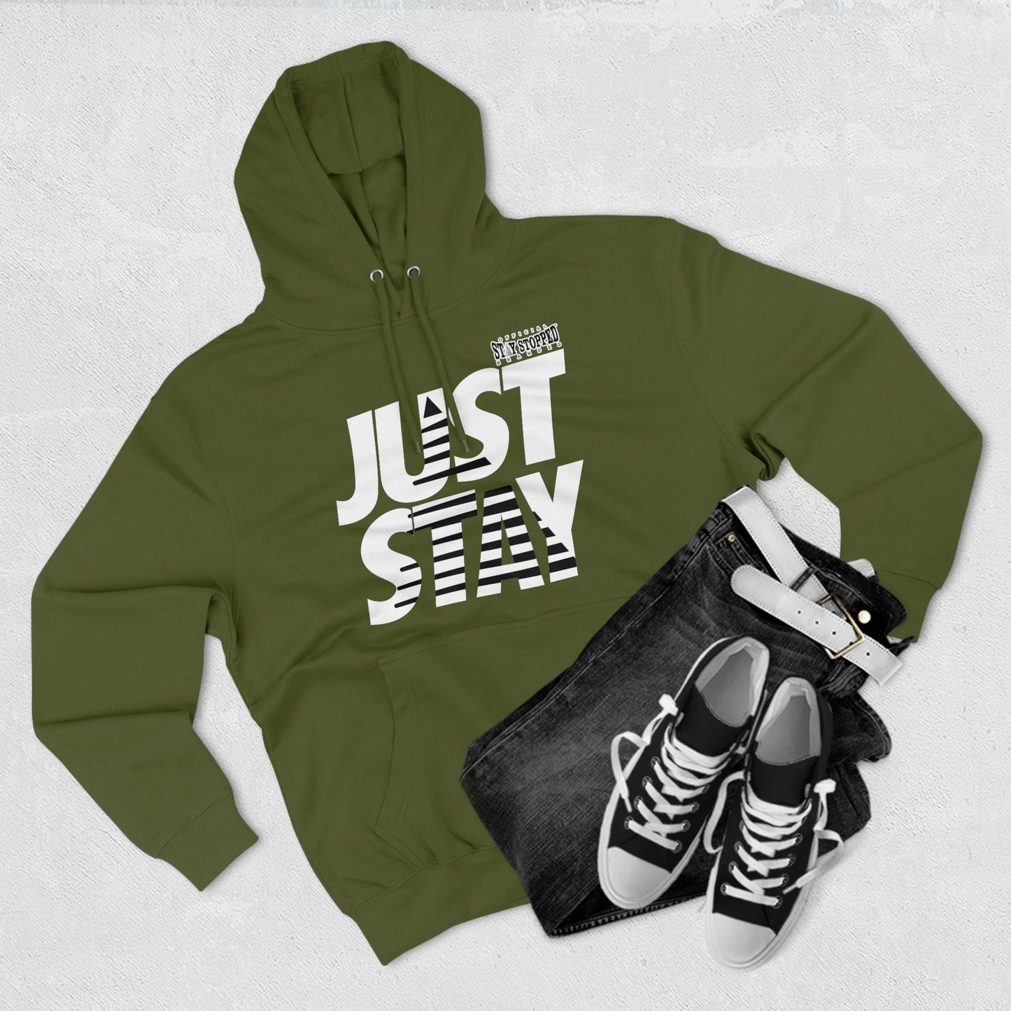 JustStay L7 Unisex Premium Pullover Hoodie
