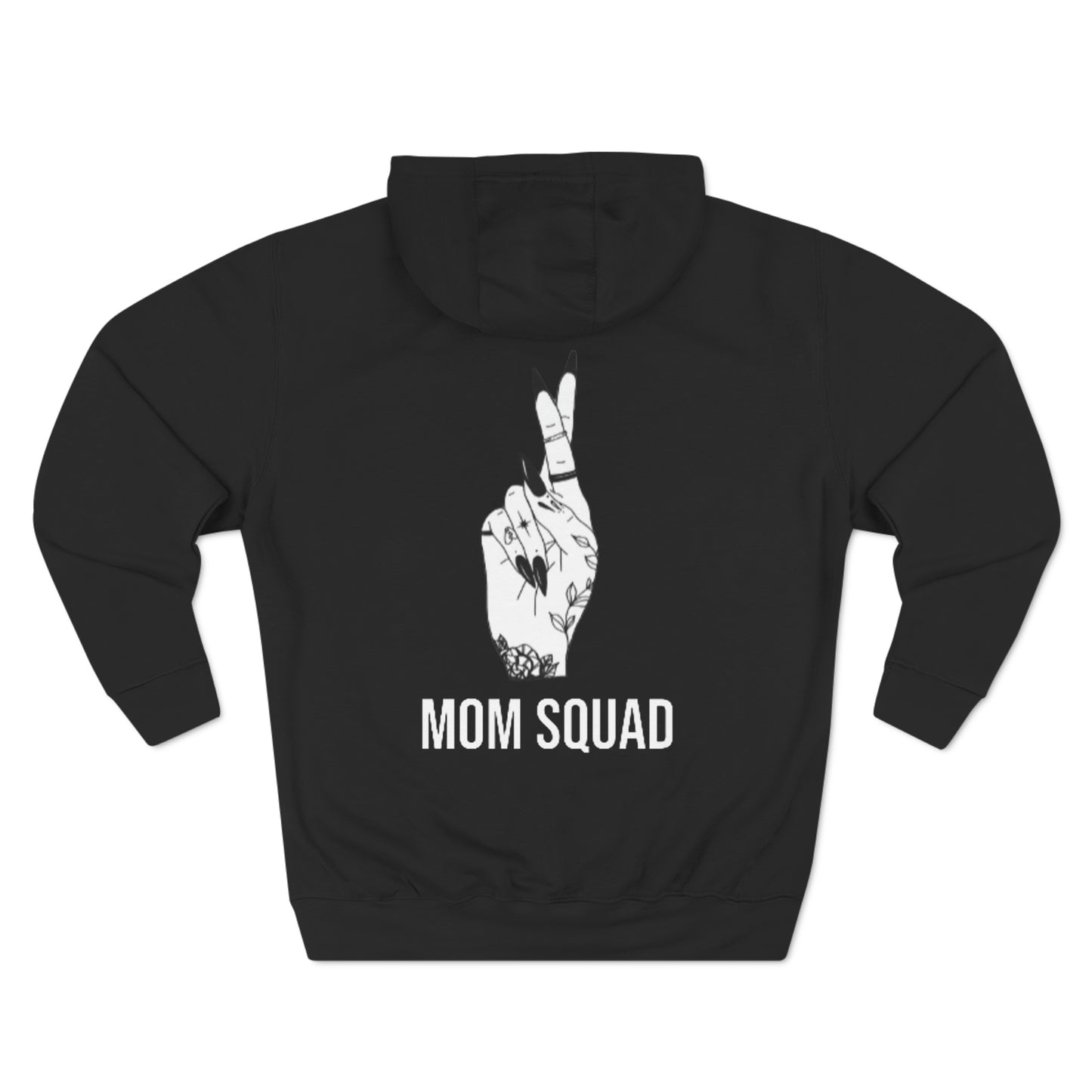 Mom Squad- Fingers Crossed Fleece Hoodie