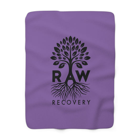 RAW RECOVERY Sherpa Fleece Blanket