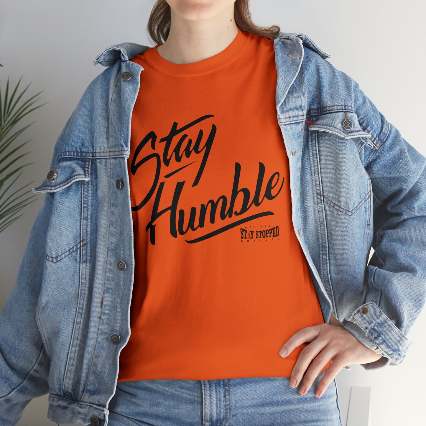 New Stay Humble Unisex Heavy Cotton Tee