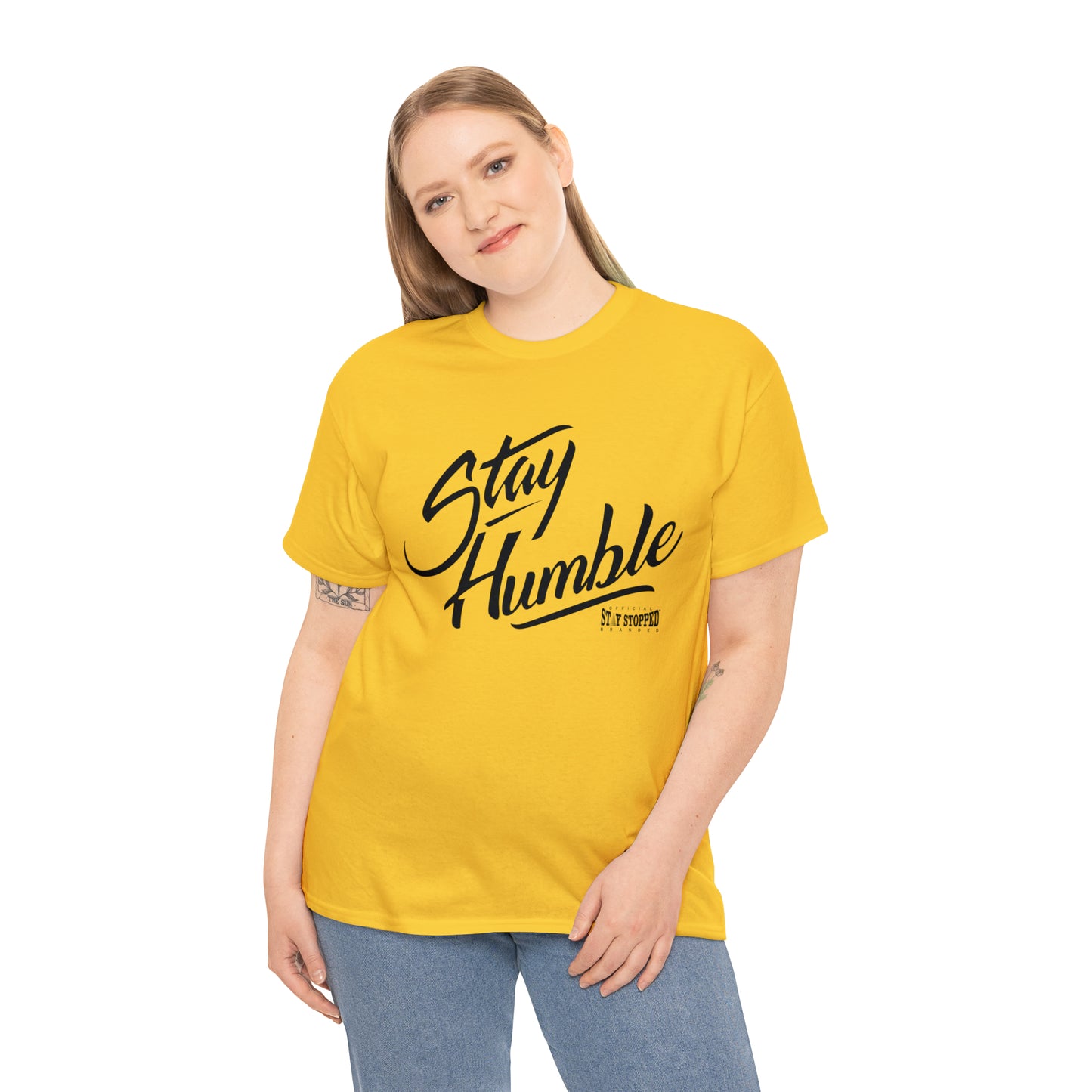New Stay Humble Unisex Heavy Cotton Tee
