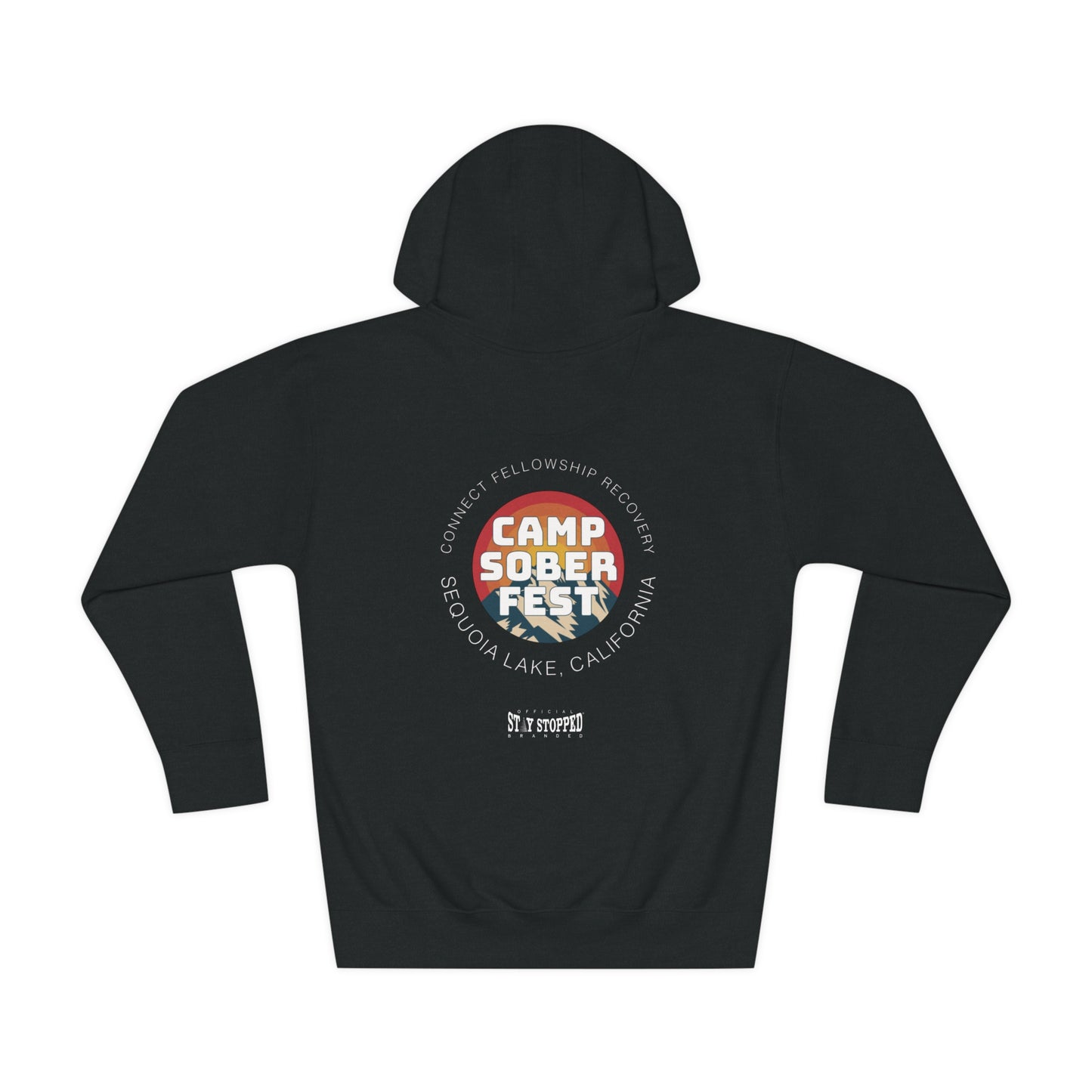 Sequoia Lake CAMP SOBER FEST - Unisex Fleece Pullover Hoodie