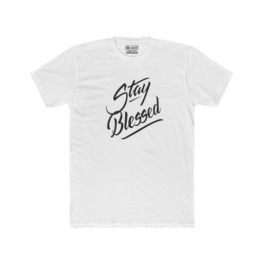 STAY BLESSED Cozy Unisex Cotton Crew Tee - Perfect for Casual Outings & Everyday Wear
