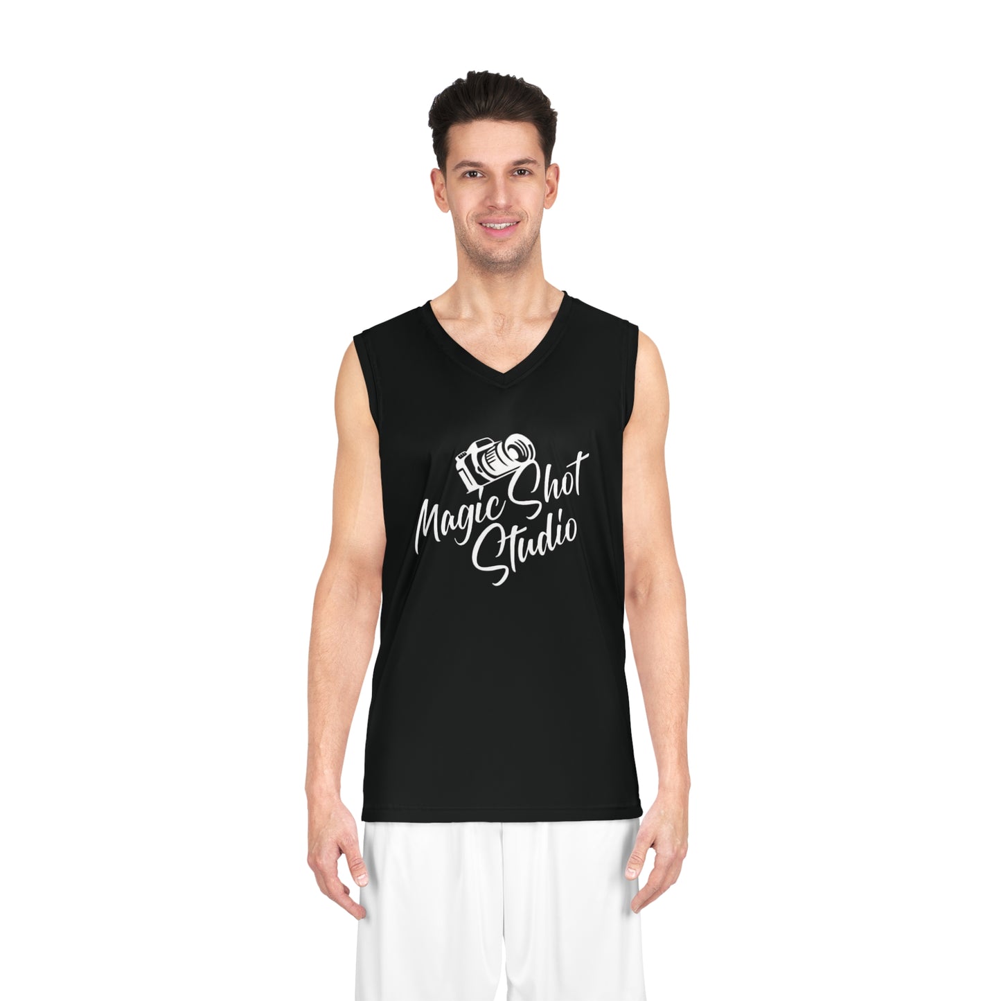 Magic Shot Studio Basketball Jersey (AOP)