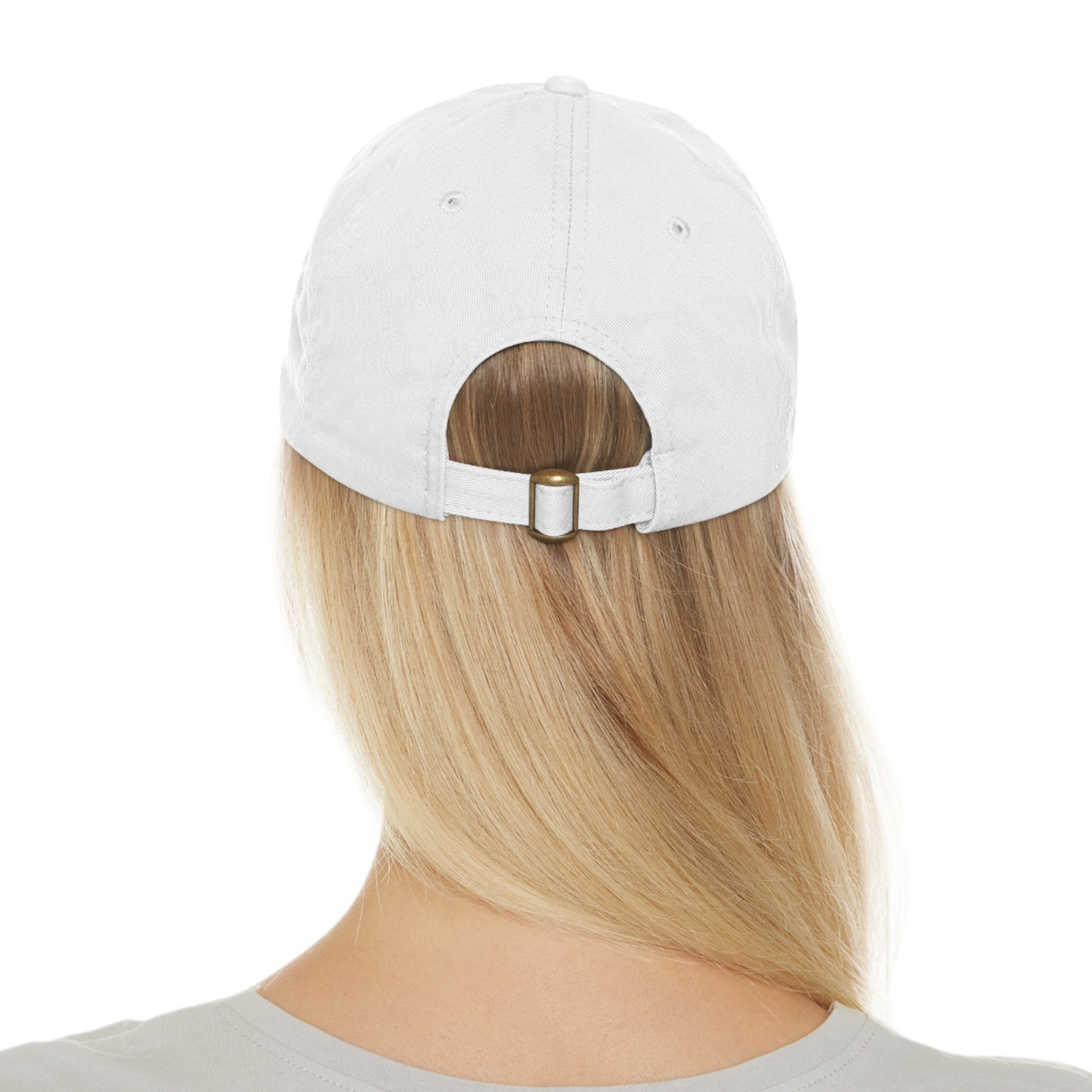 Camp SoberFest Dad Hat with Leather Patch (Round)