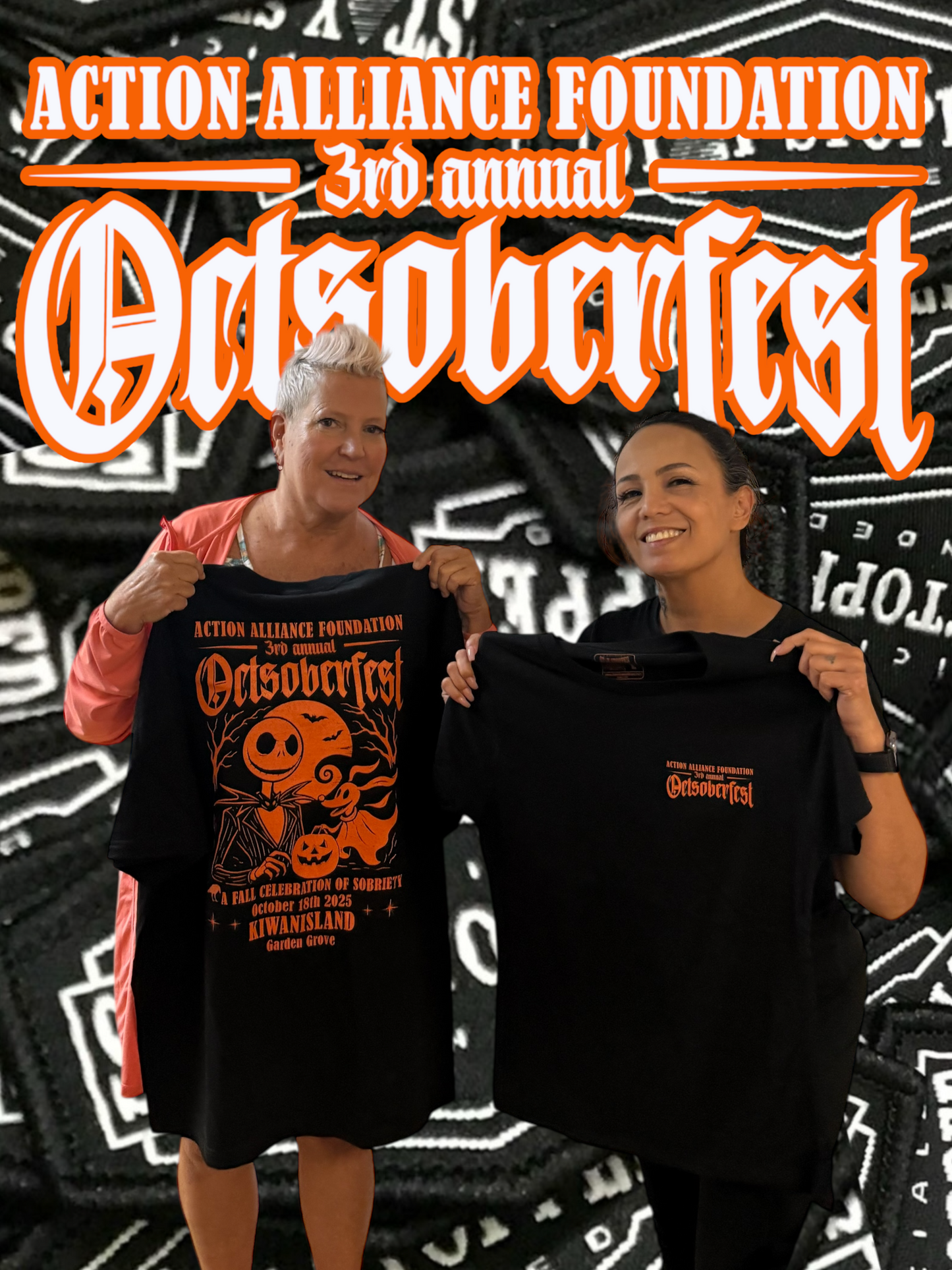 OctSoberFest Men’s Tshirts/Action Alliance Foundation
